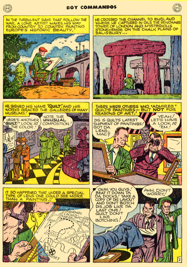 Read online Boy Commandos comic -  Issue #15 - 4