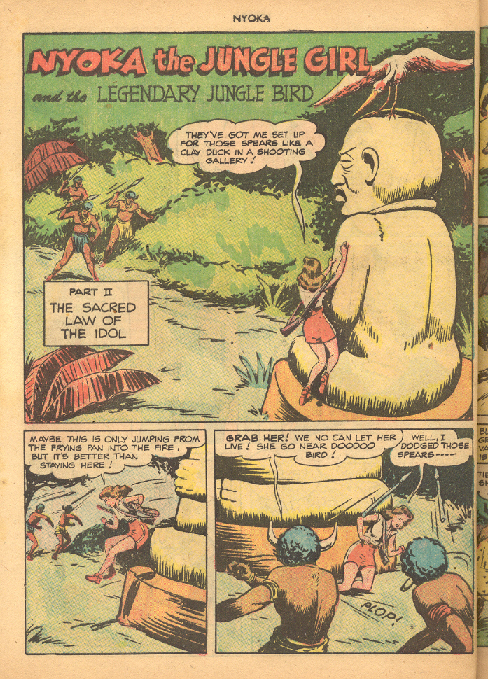 Read online Nyoka the Jungle Girl (1945) comic -  Issue #28 - 42