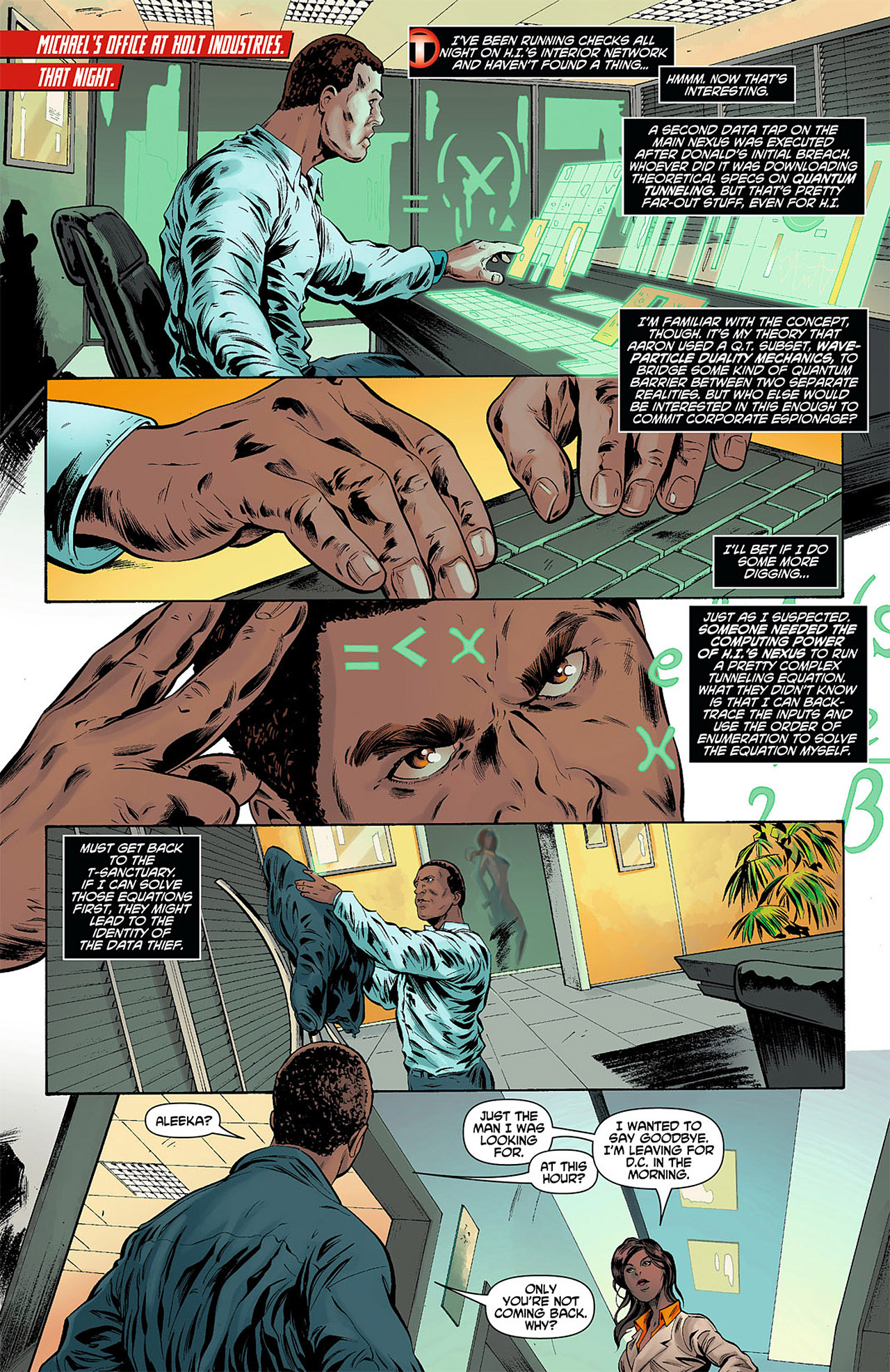 Read online Mister Terrific comic -  Issue #8 - 17