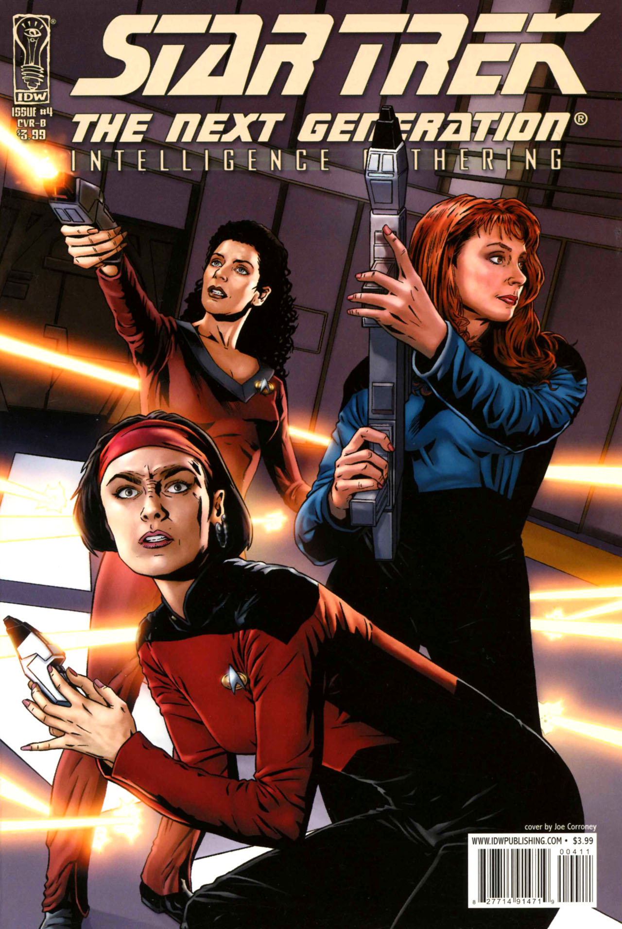 Read online Star Trek: The Next Generation: Intelligence Gathering comic -  Issue #4 - 1