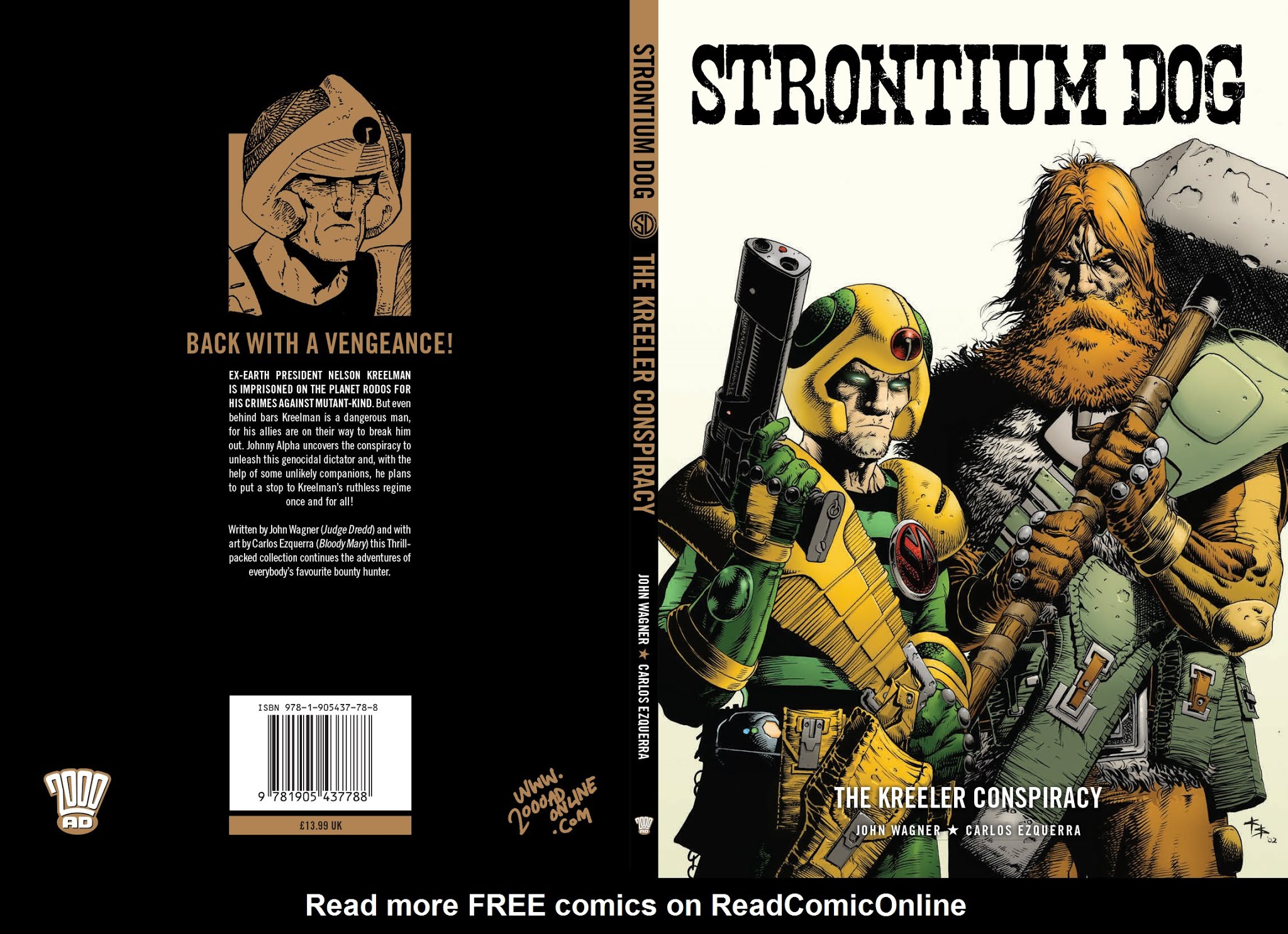 Read online Strontium Dog: The Kreeler Conspiracy comic -  Issue # TPB (Part 1) - 1