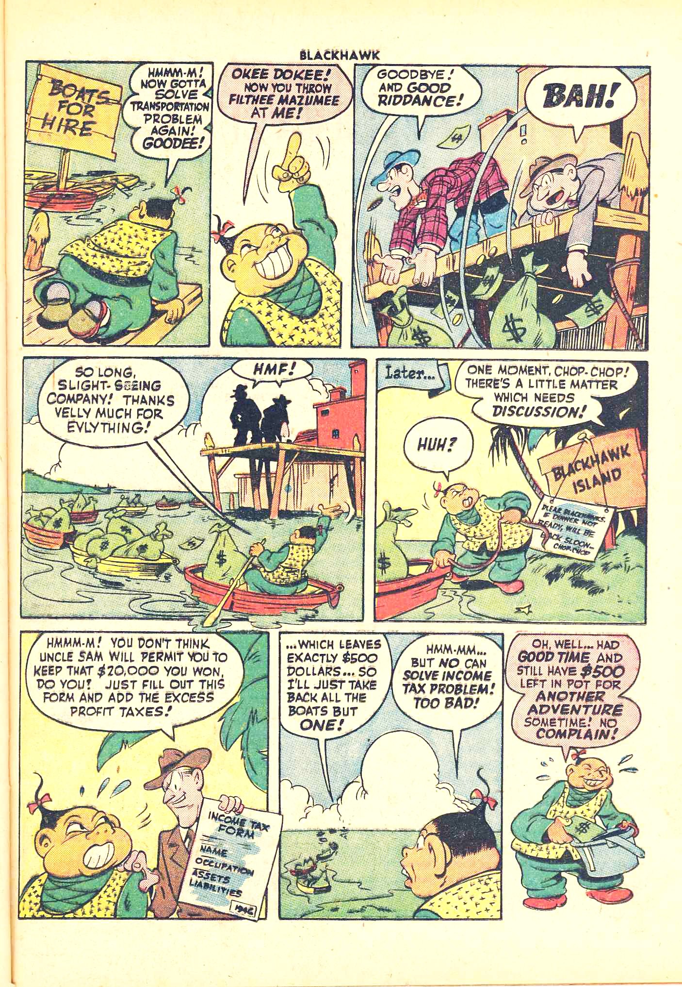 Read online Blackhawk (1957) comic -  Issue #11 - 33