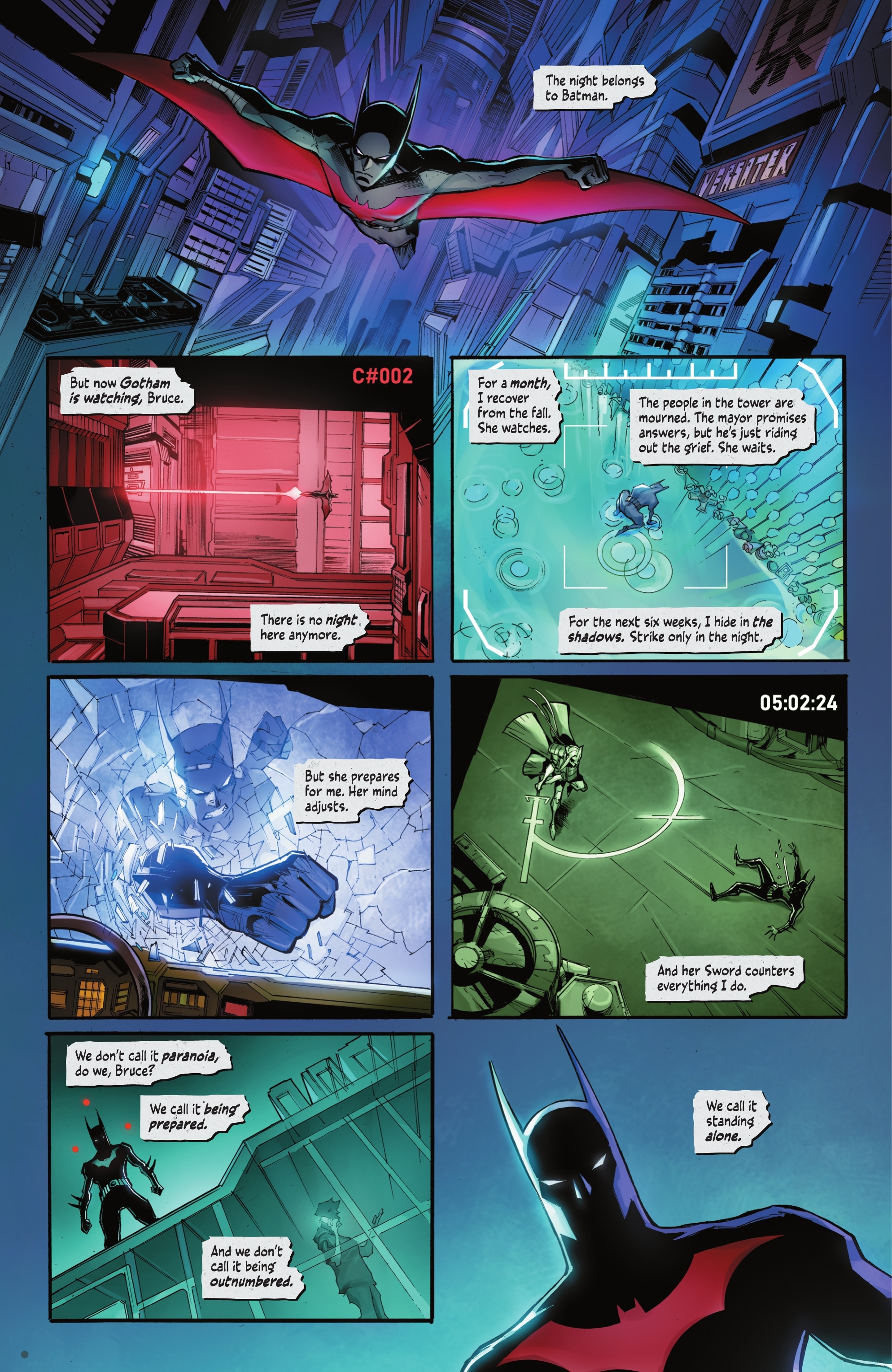 Read online Batman Beyond: Neo-Year comic -  Issue #2 - 5
