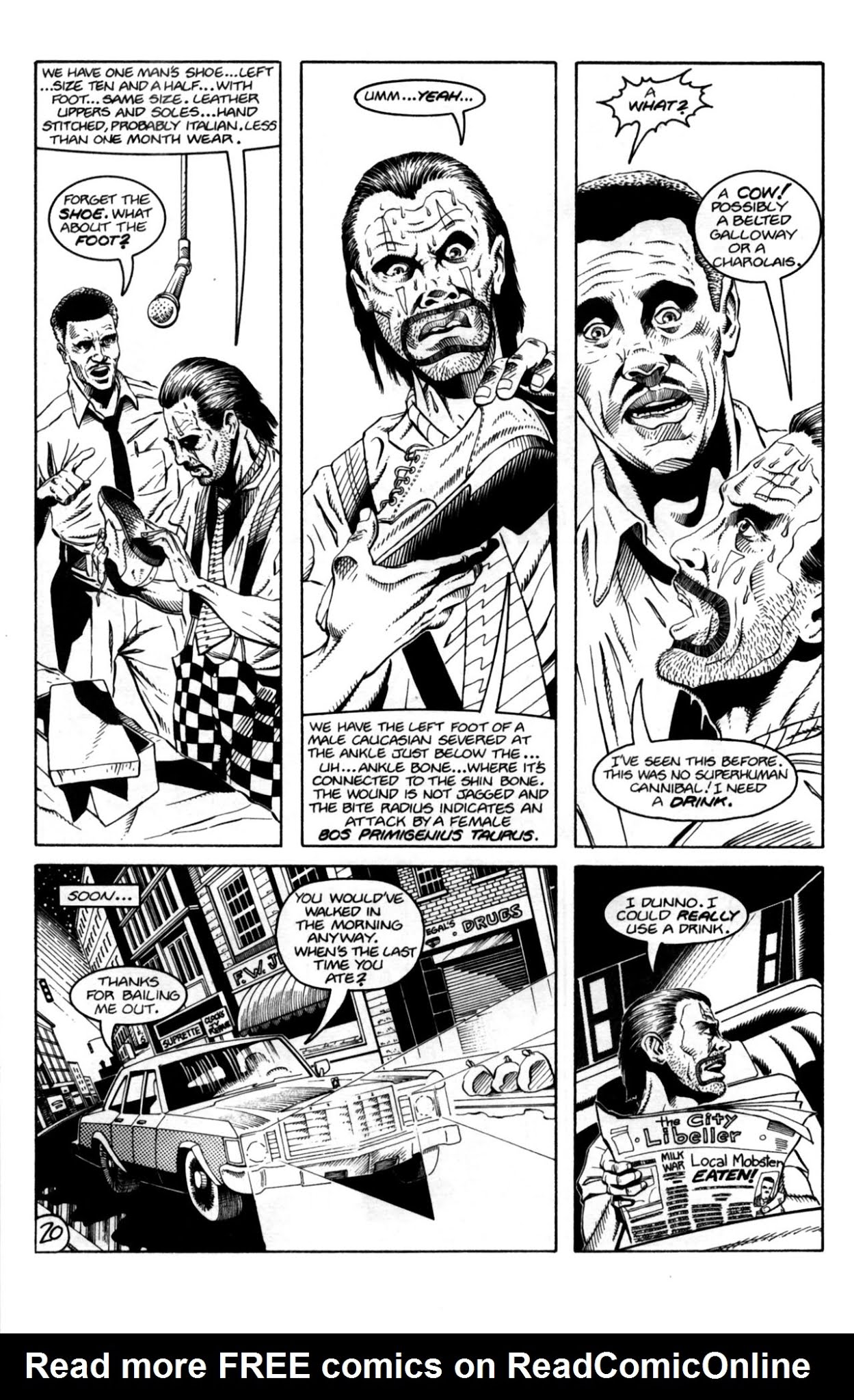 Read online Man-Eating Cow comic -  Issue #1 - 22