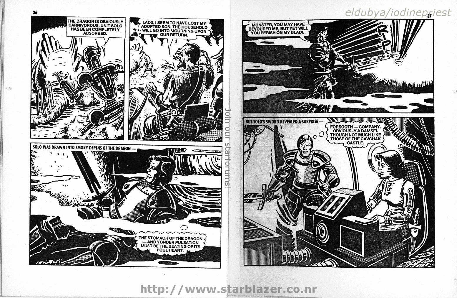 Read online Starblazer comic -  Issue #202 - 20