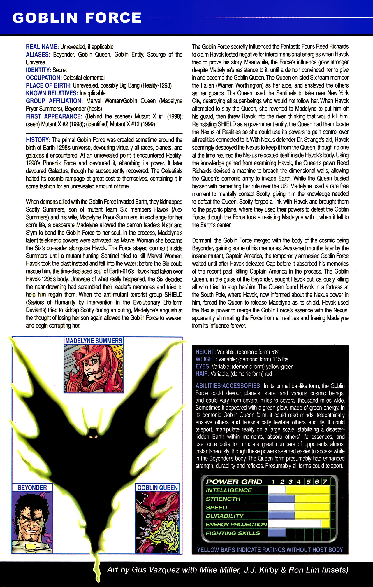 X-Men: Phoenix Force Handbook Full #1 - English 26