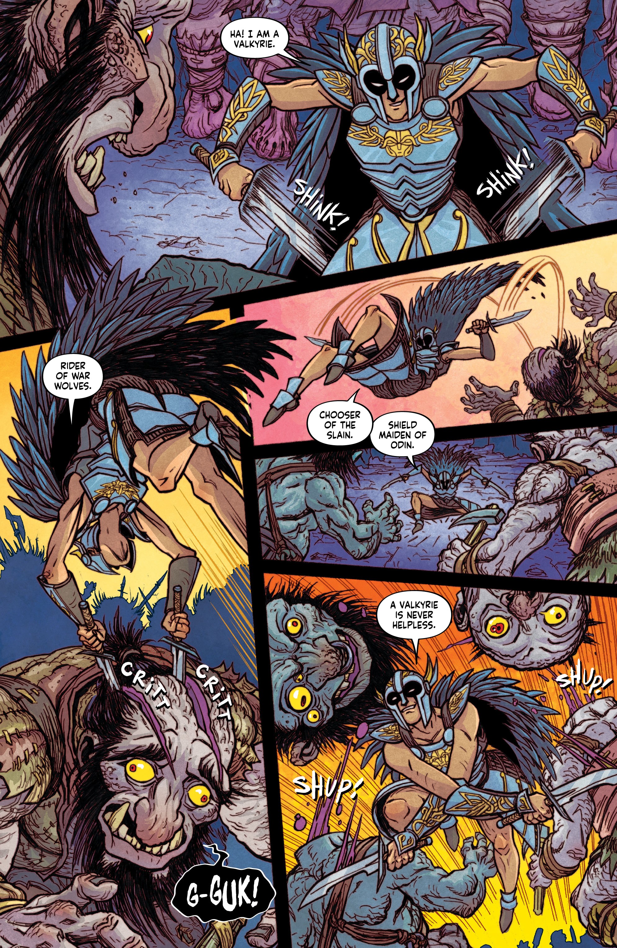 Read online Beware the Eye of Odin comic -  Issue #3 - 29