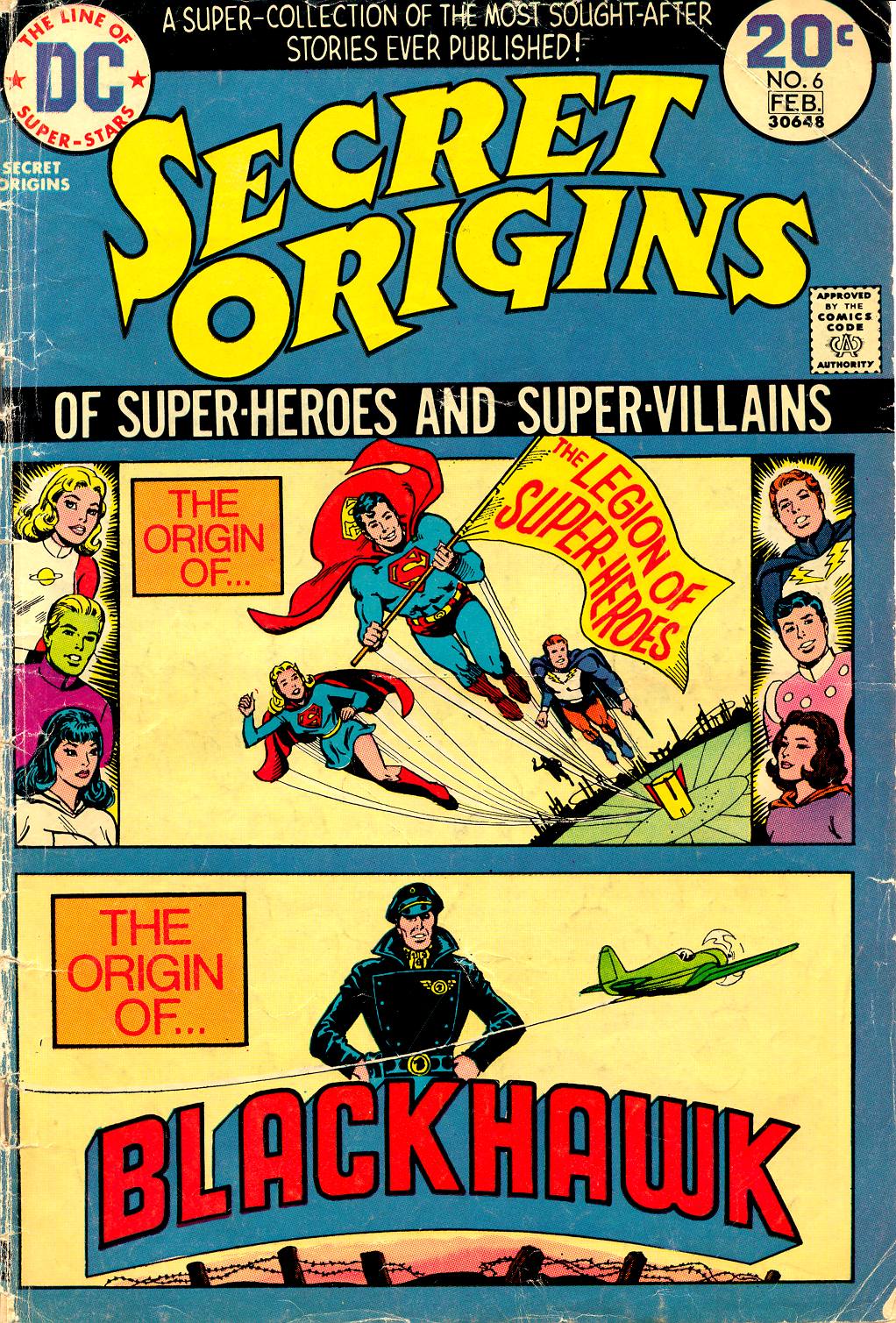Read online Secret Origins (1973) comic -  Issue #6 - 1