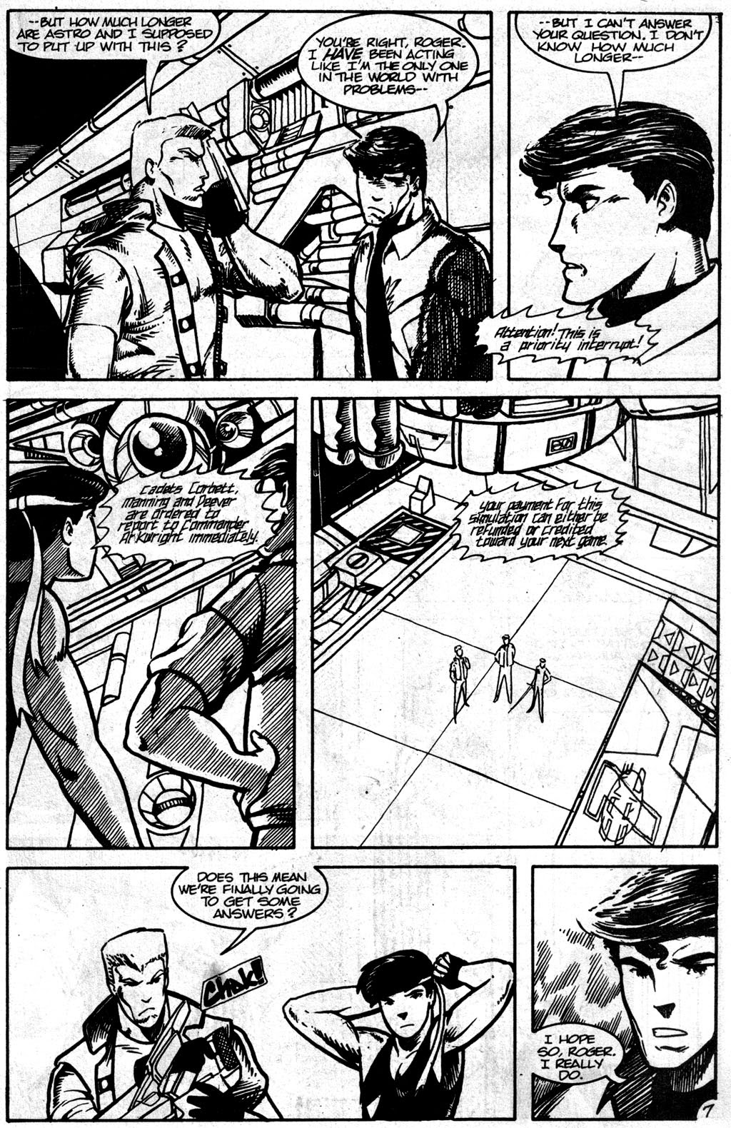 Read online Tom Corbett Space Cadet (1990) comic -  Issue #2 - 7
