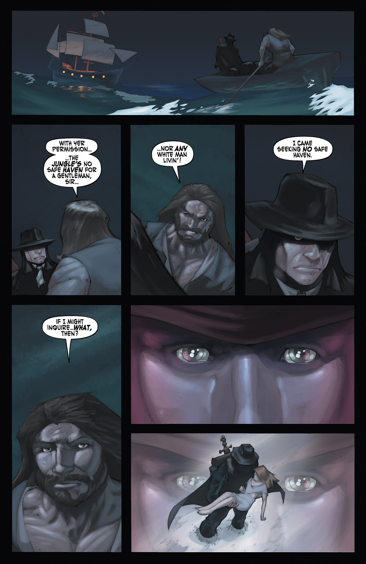 Read online Solomon Kane: Red Shadows comic -  Issue #3 - 5