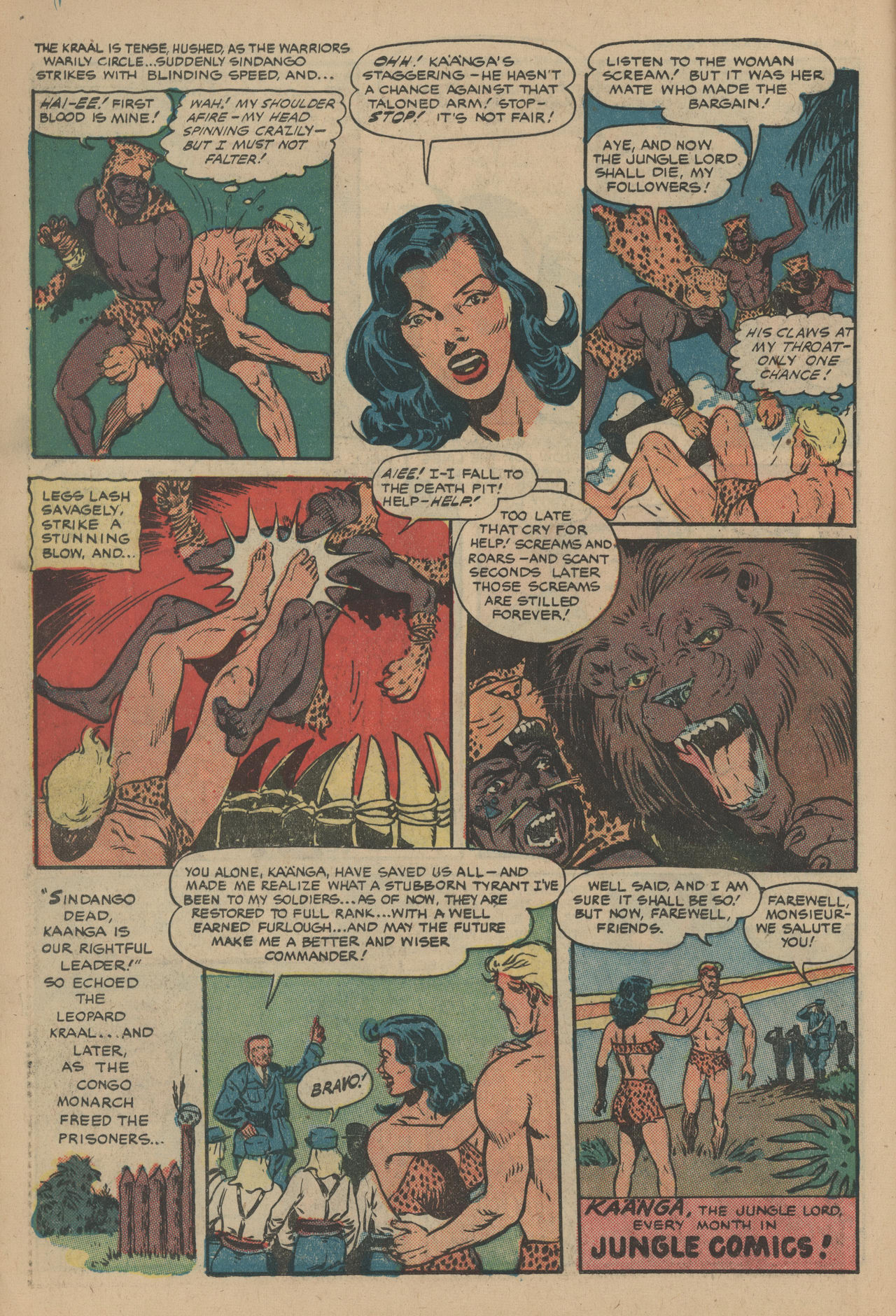 Read online Jungle Comics comic -  Issue #132 - 16