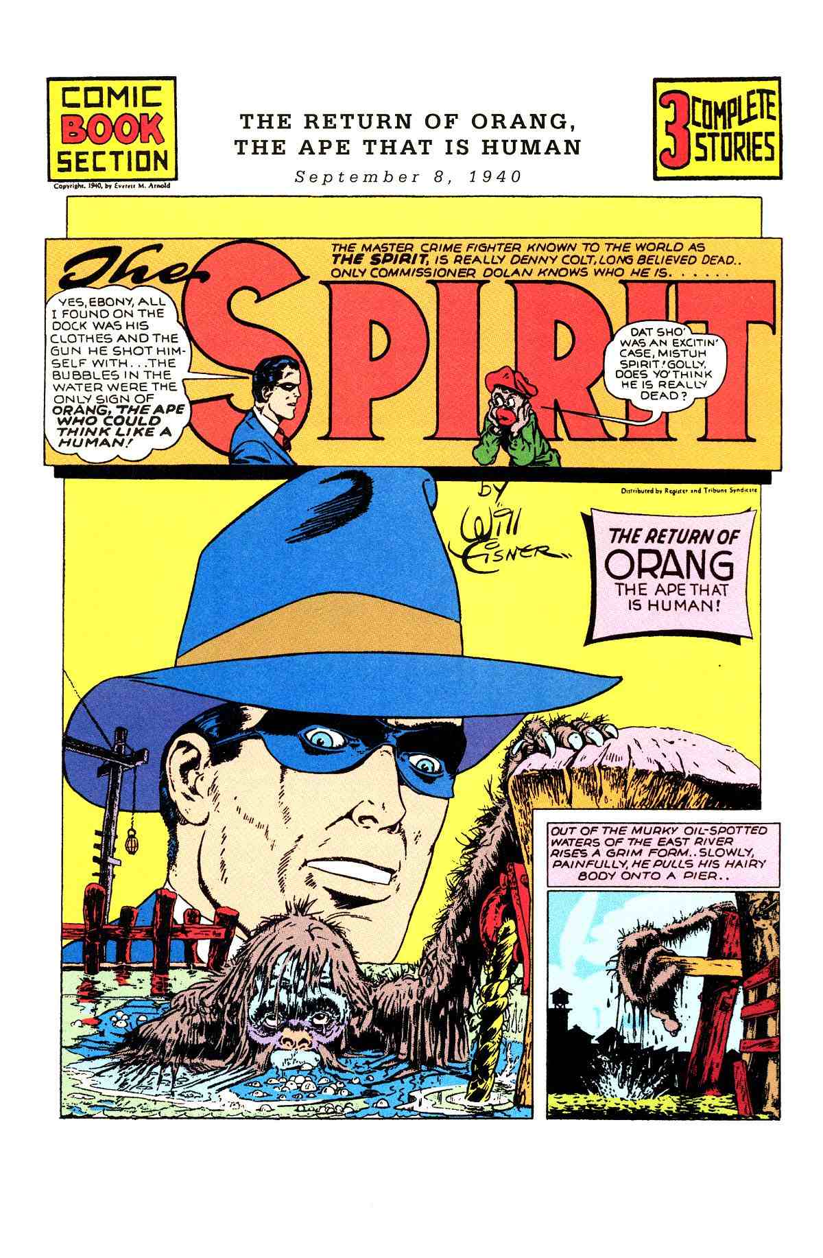 Read online Will Eisner's The Spirit Archives comic -  Issue # TPB 1 (Part 1) - 100