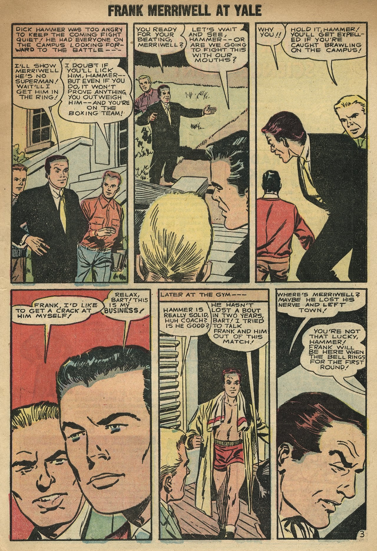 Read online Frank Merriwell At Yale comic -  Issue #3 - 5