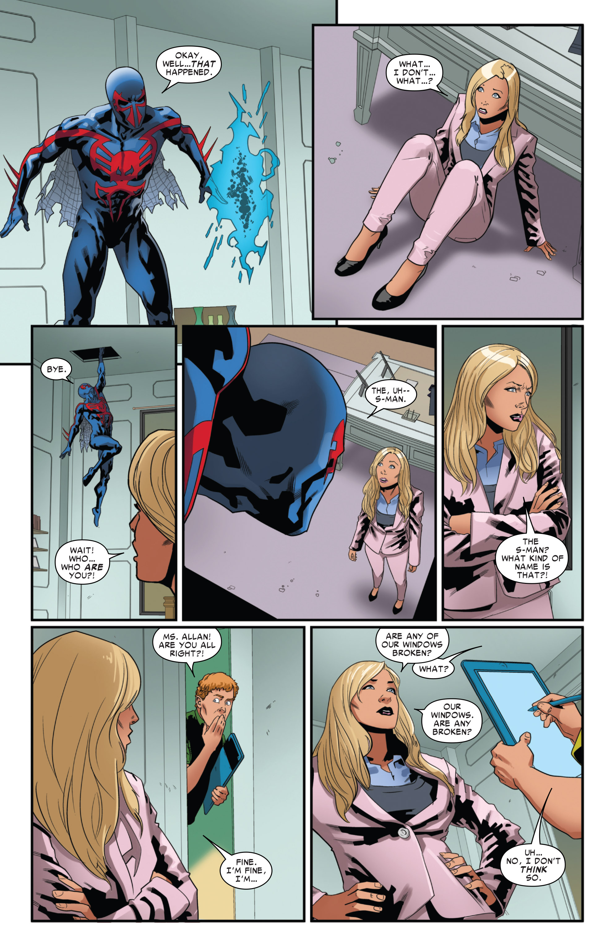 Read online Spider-Man 2099 (2014) comic -  Issue #1 - 21