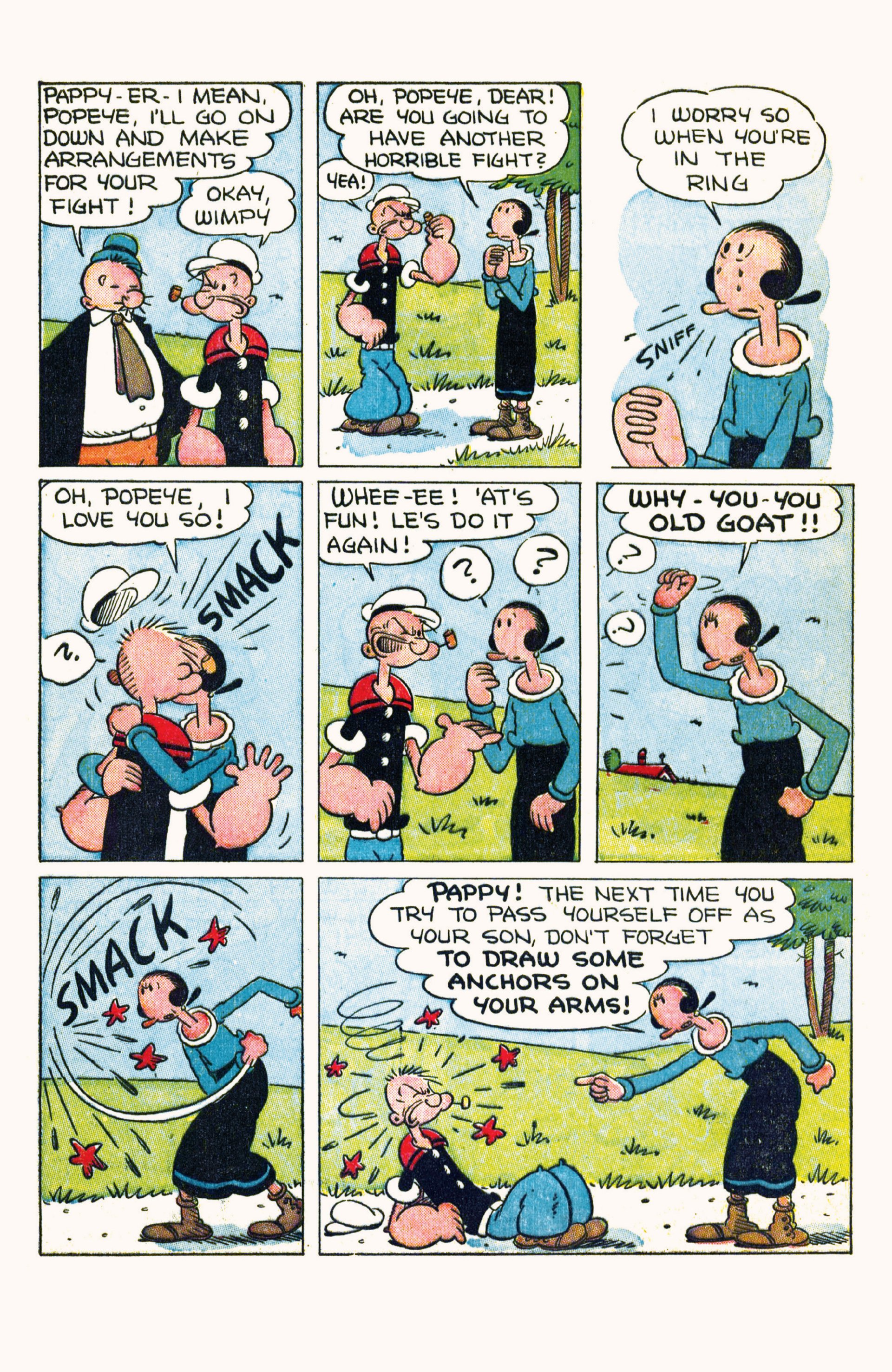 Read online Classic Popeye comic -  Issue #2 - 40