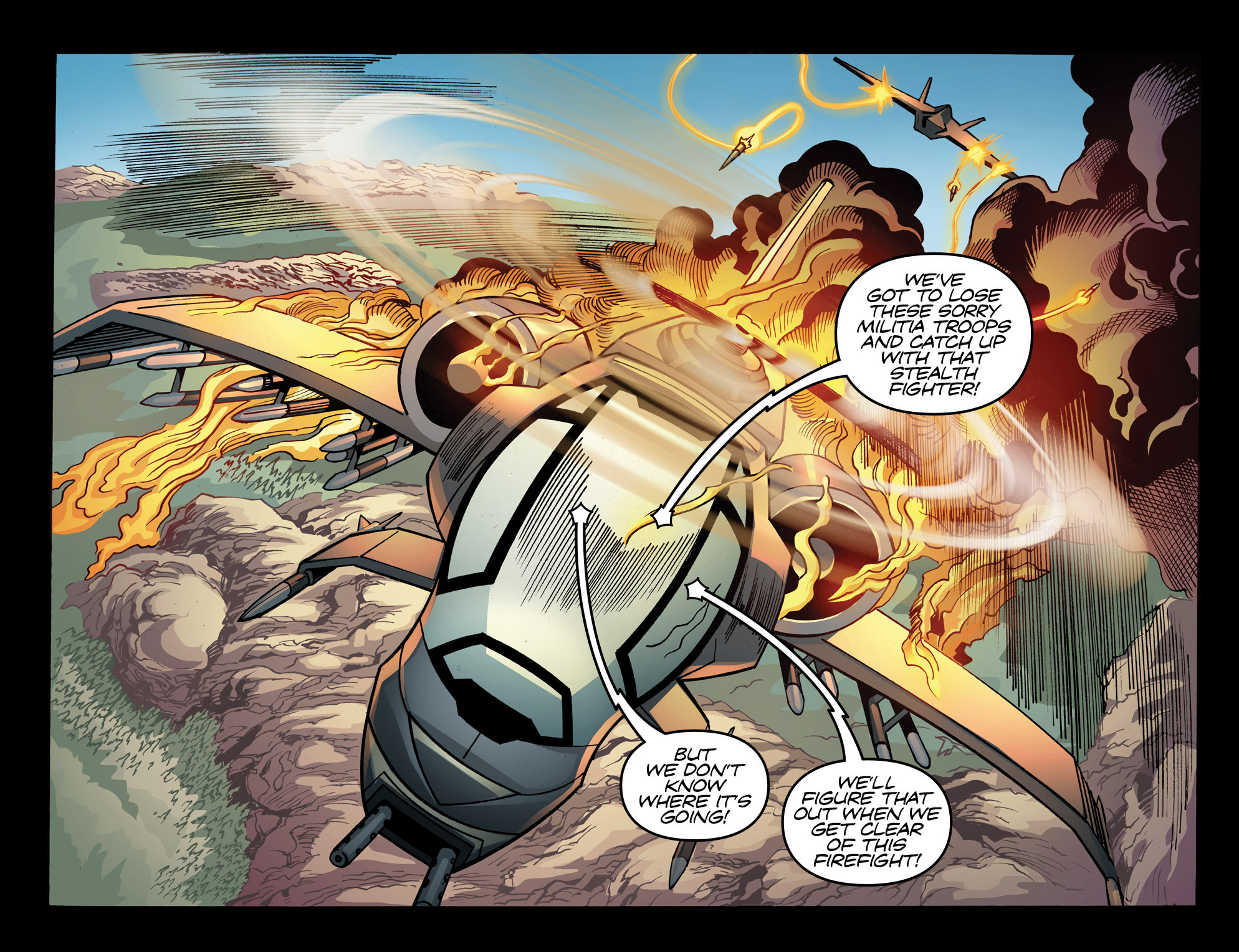 Read online Airwolf Airstrikes comic -  Issue #4 - 31