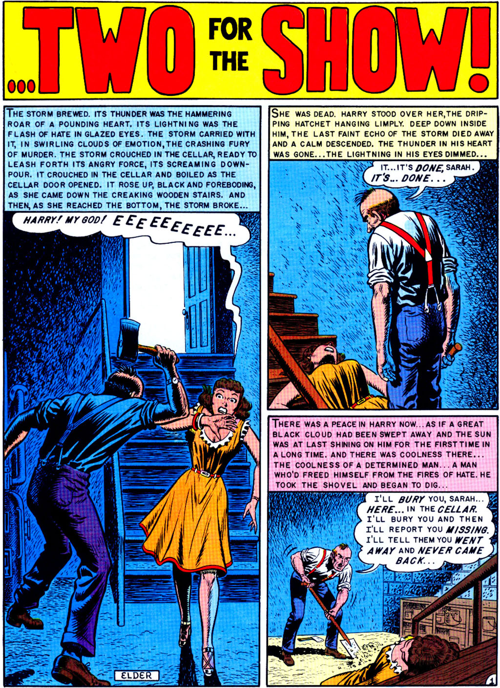 Read online Crime SuspenStories comic -  Issue #18 - 24