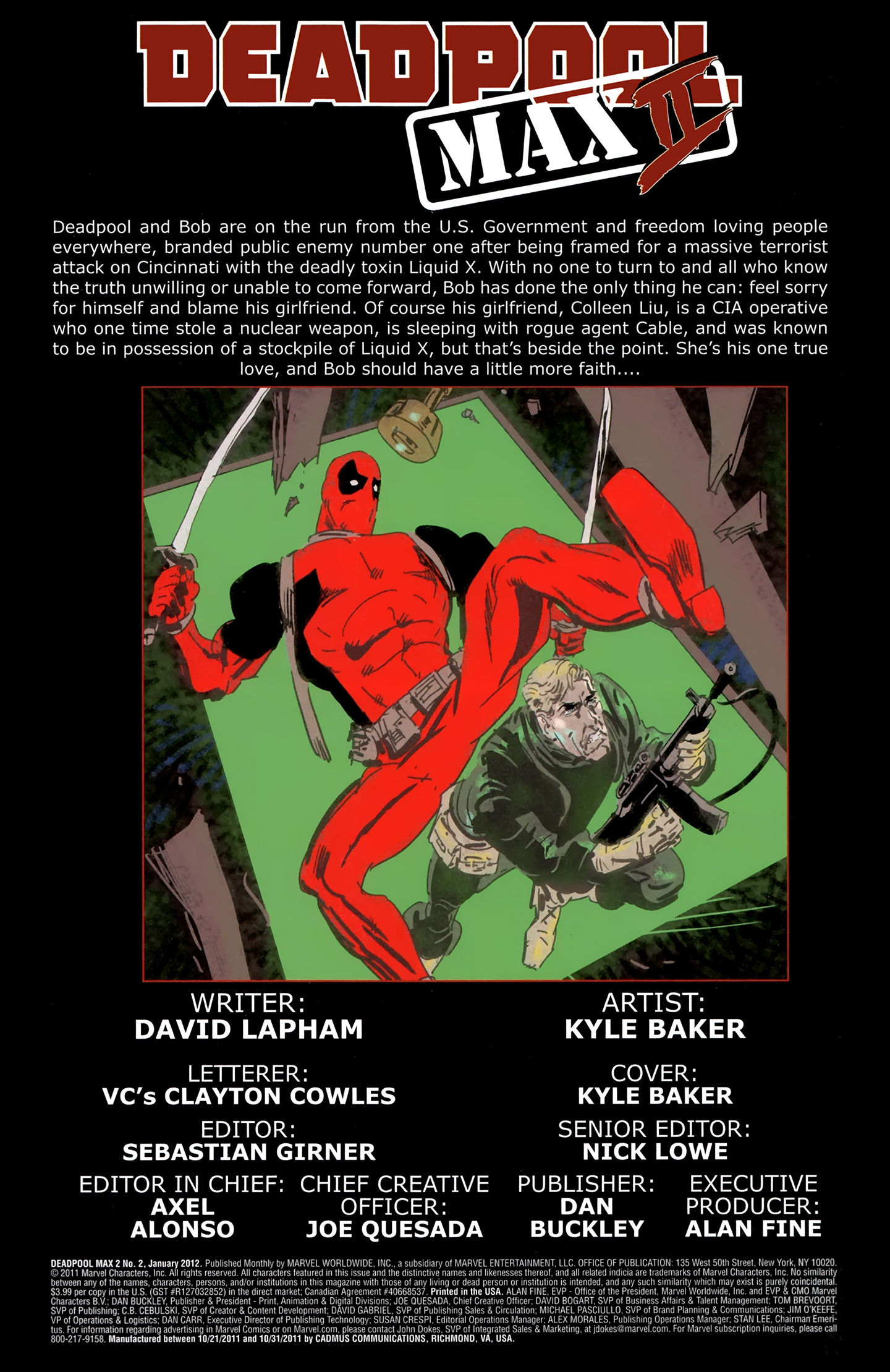 Read online Deadpool MAX II comic -  Issue #2 - 2