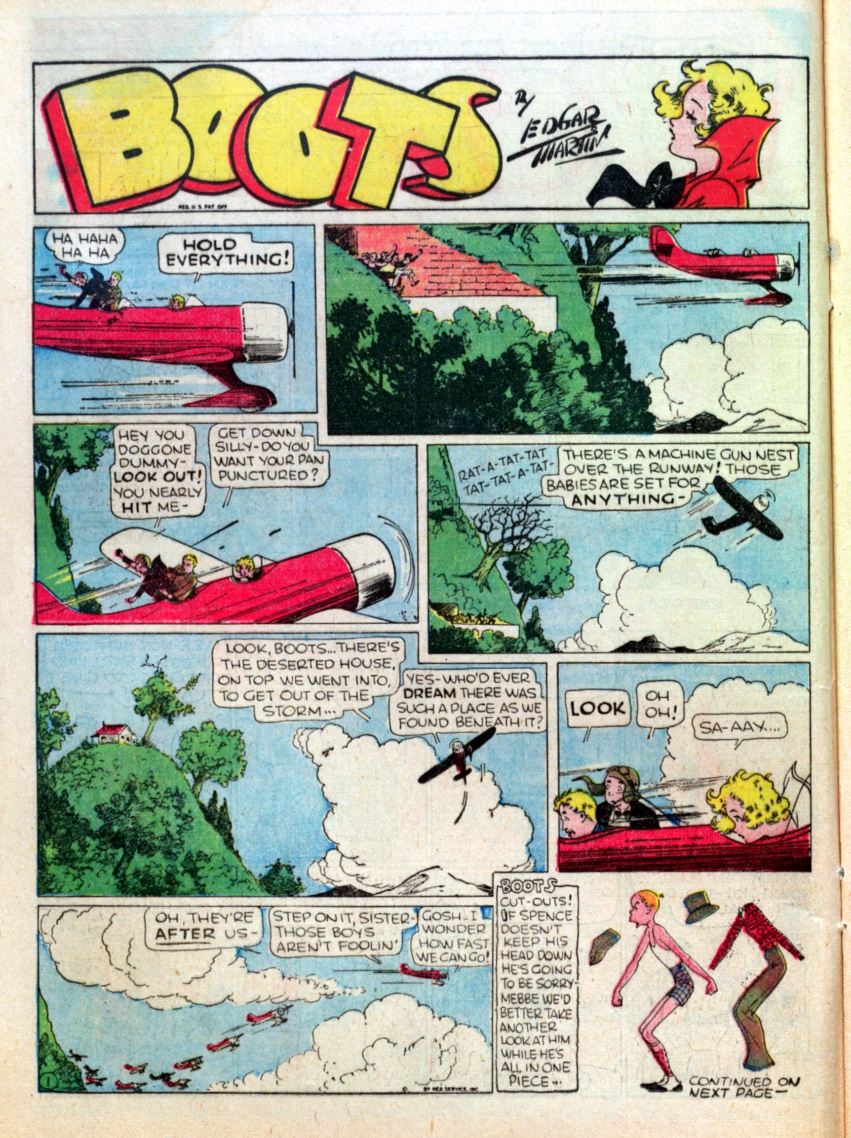 Read online Famous Funnies comic -  Issue #20 - 22