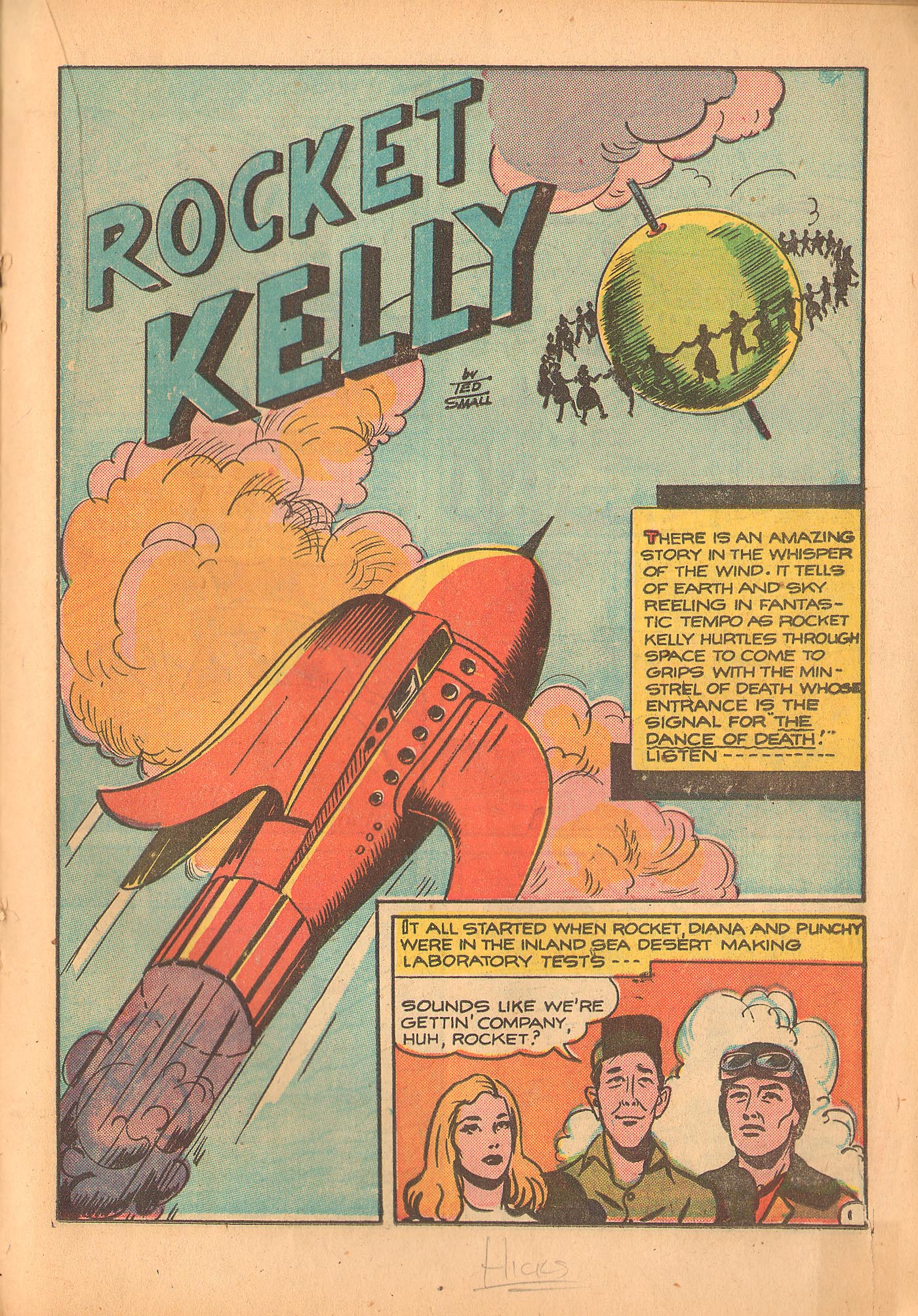 Read online Rocket Kelly (1945) comic -  Issue #4 - 27