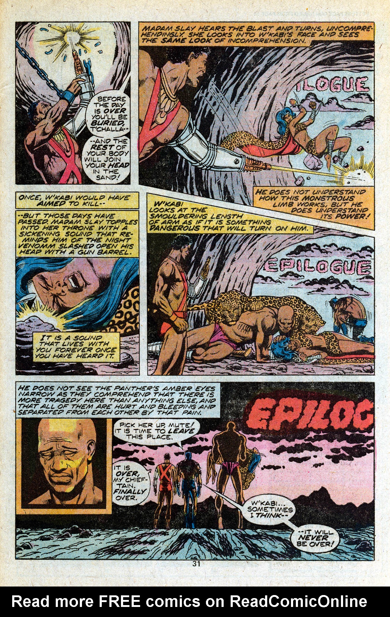 Read online Jungle Action (1972) comic -  Issue #18 - 32