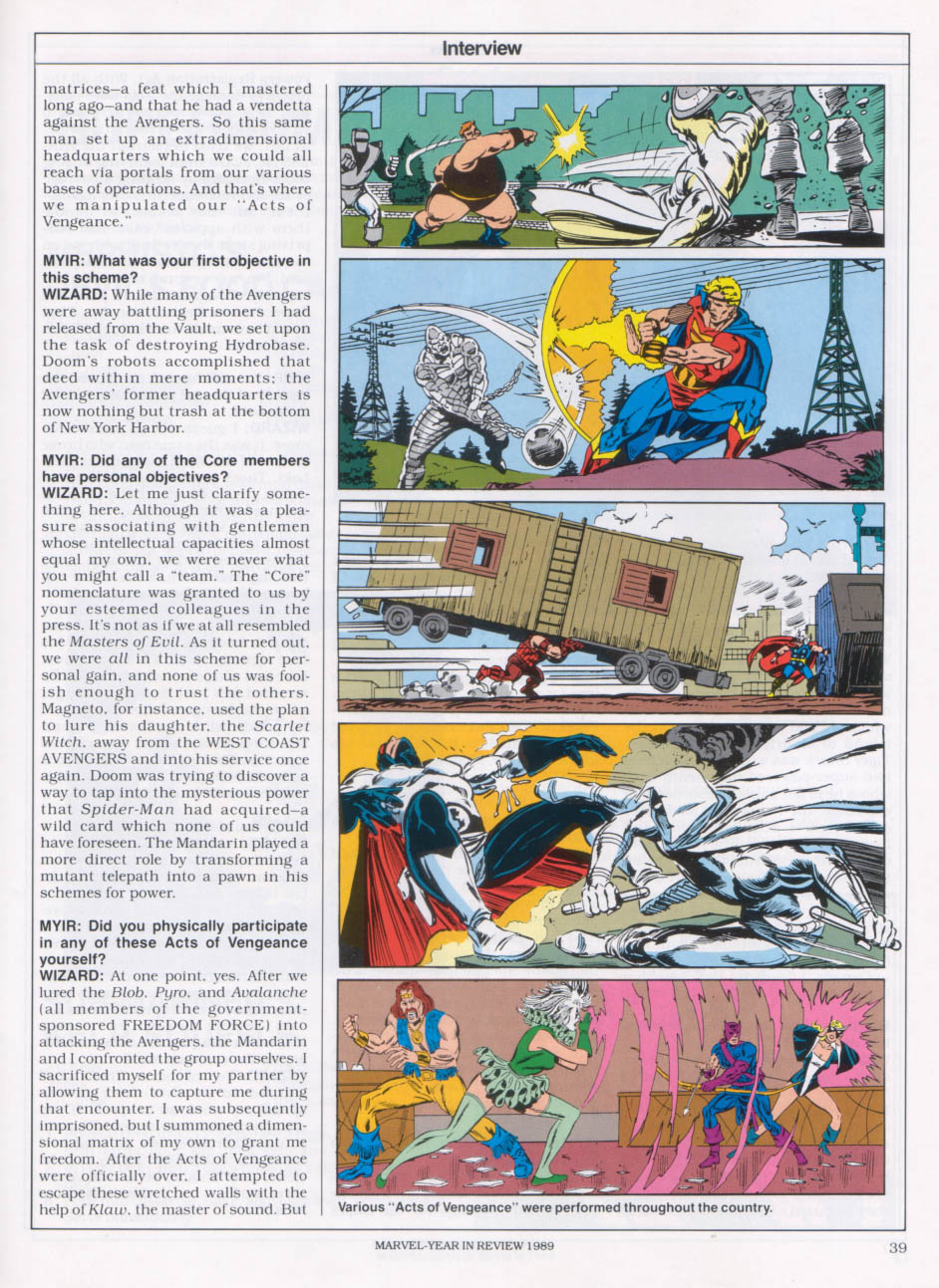 Read online Marvel: The Year-in-Review comic -  Issue #1 - 41