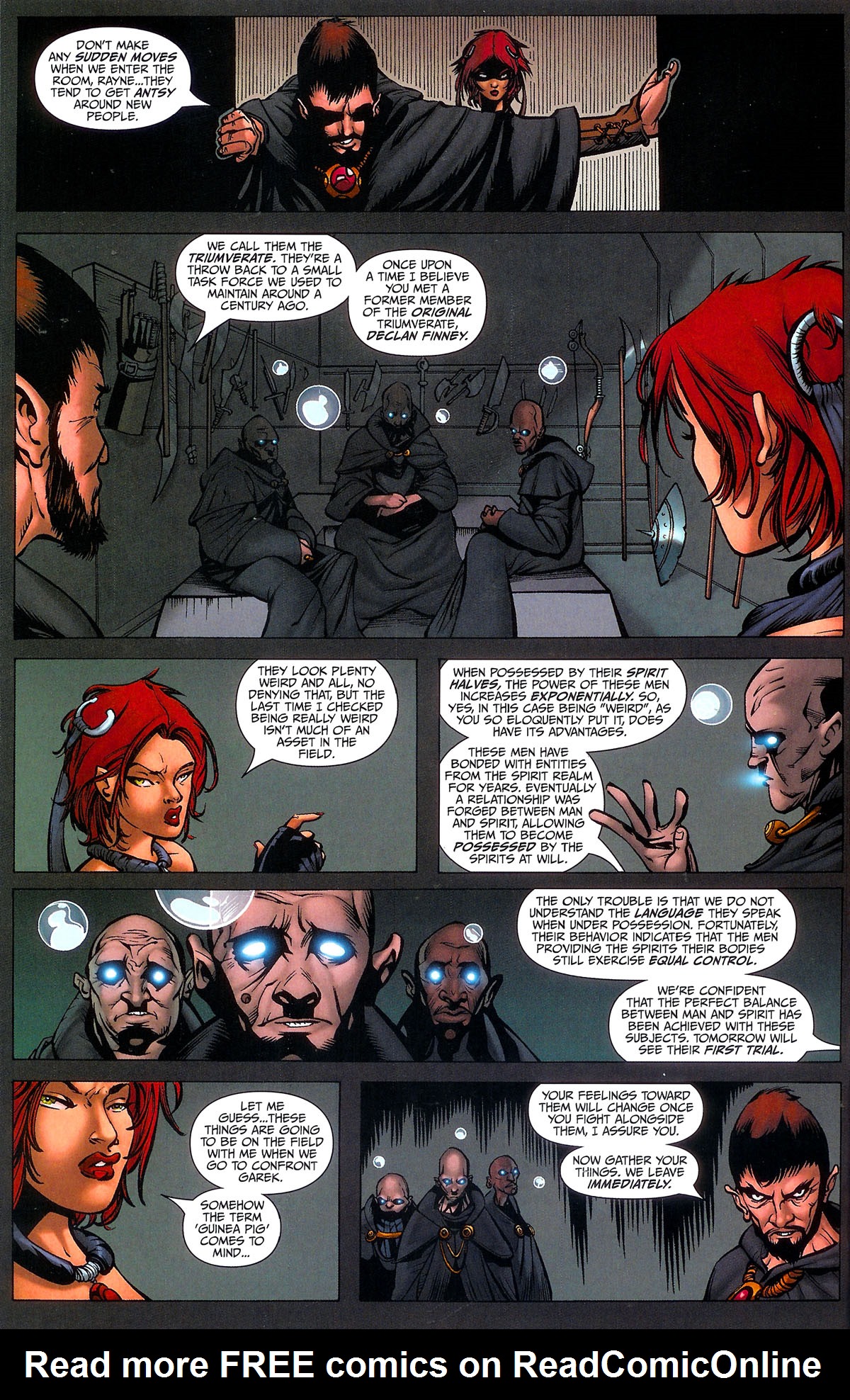 Read online BloodRayne: Plague of Dreams comic -  Issue #2 - 19