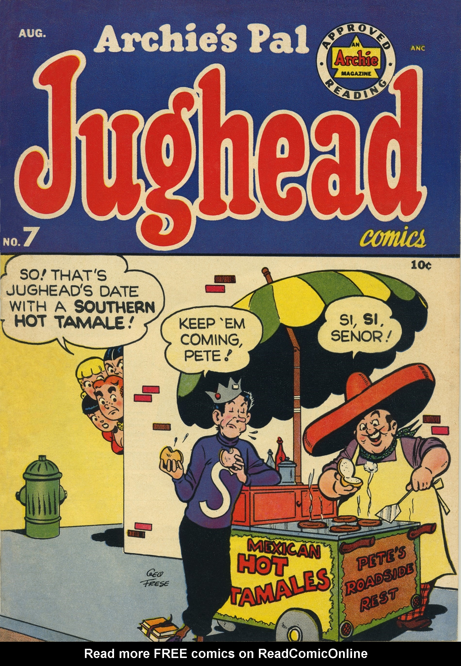 Read online Archie's Pal Jughead comic -  Issue #7 - 1
