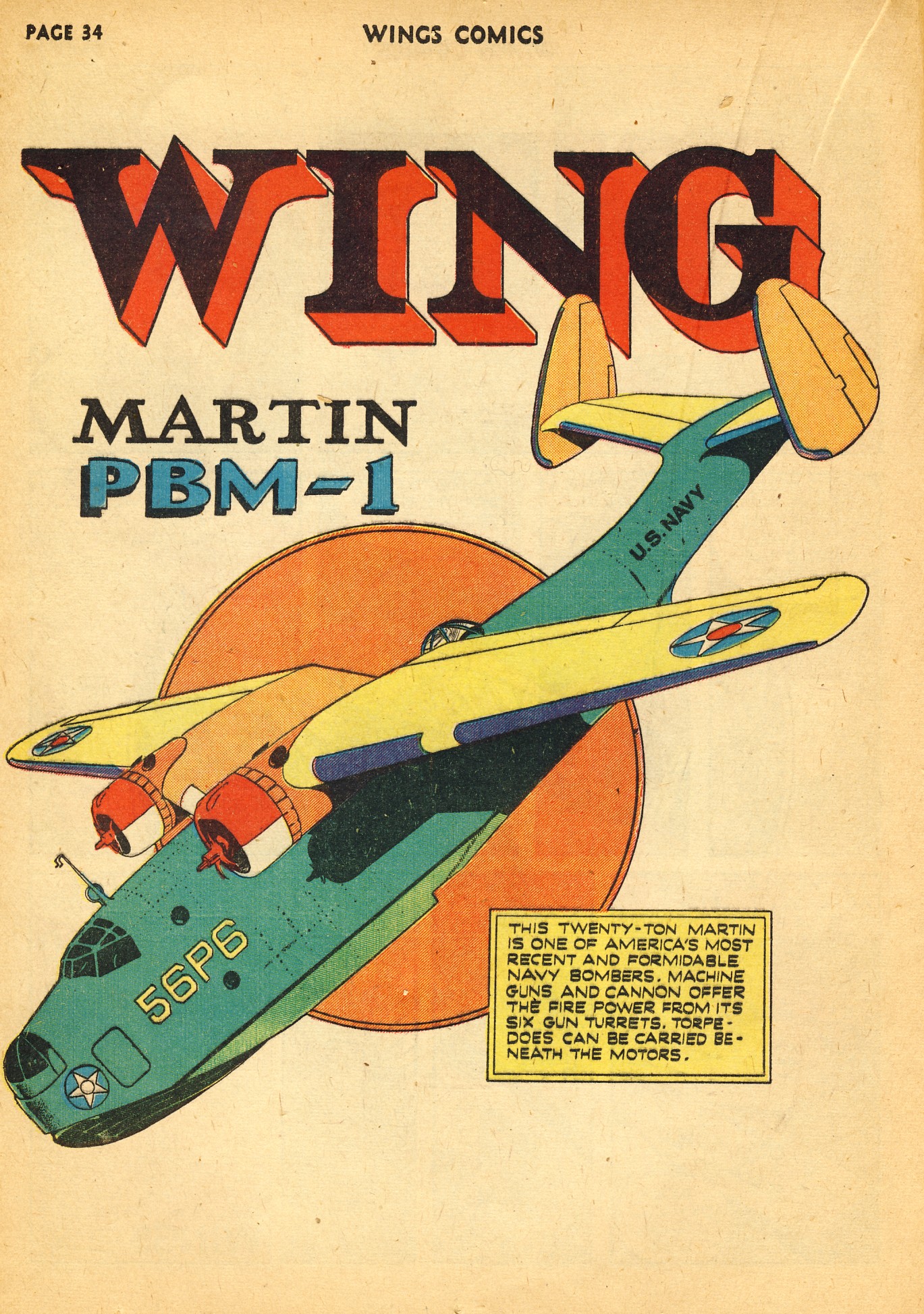 Read online Wings Comics comic -  Issue #14 - 37