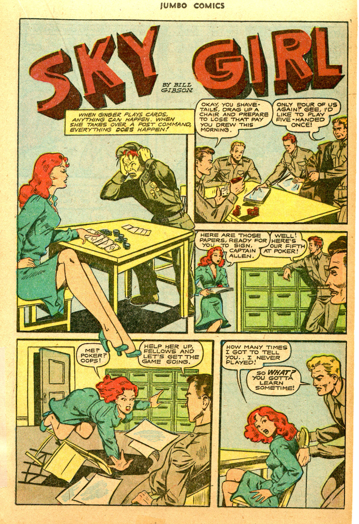 Read online Jumbo Comics comic -  Issue #84 - 29