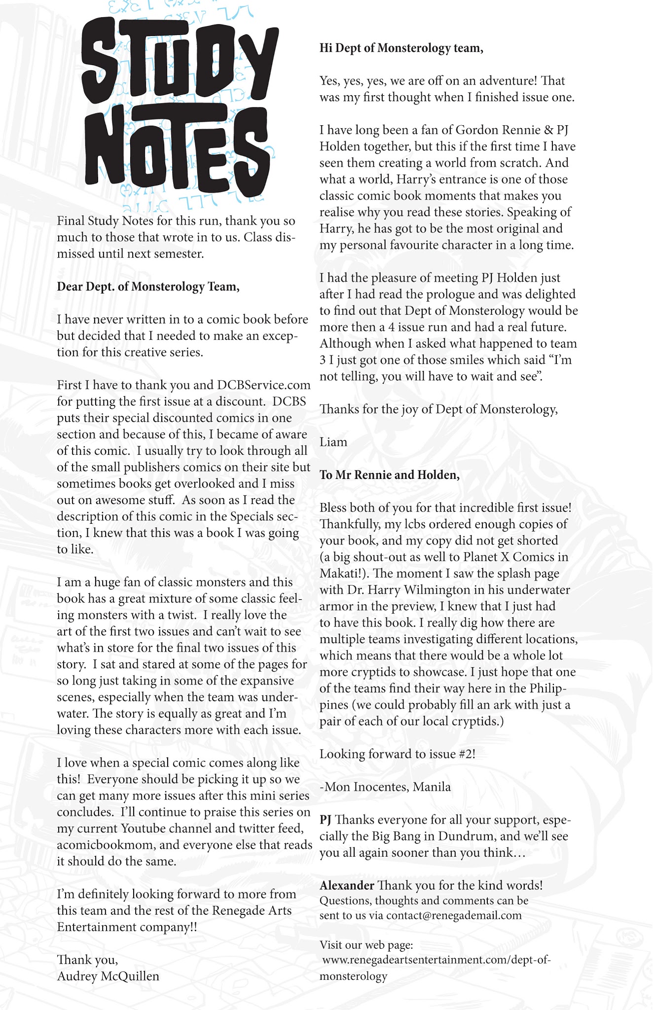 Read online Dept of Monsterology comic -  Issue #4 - 30