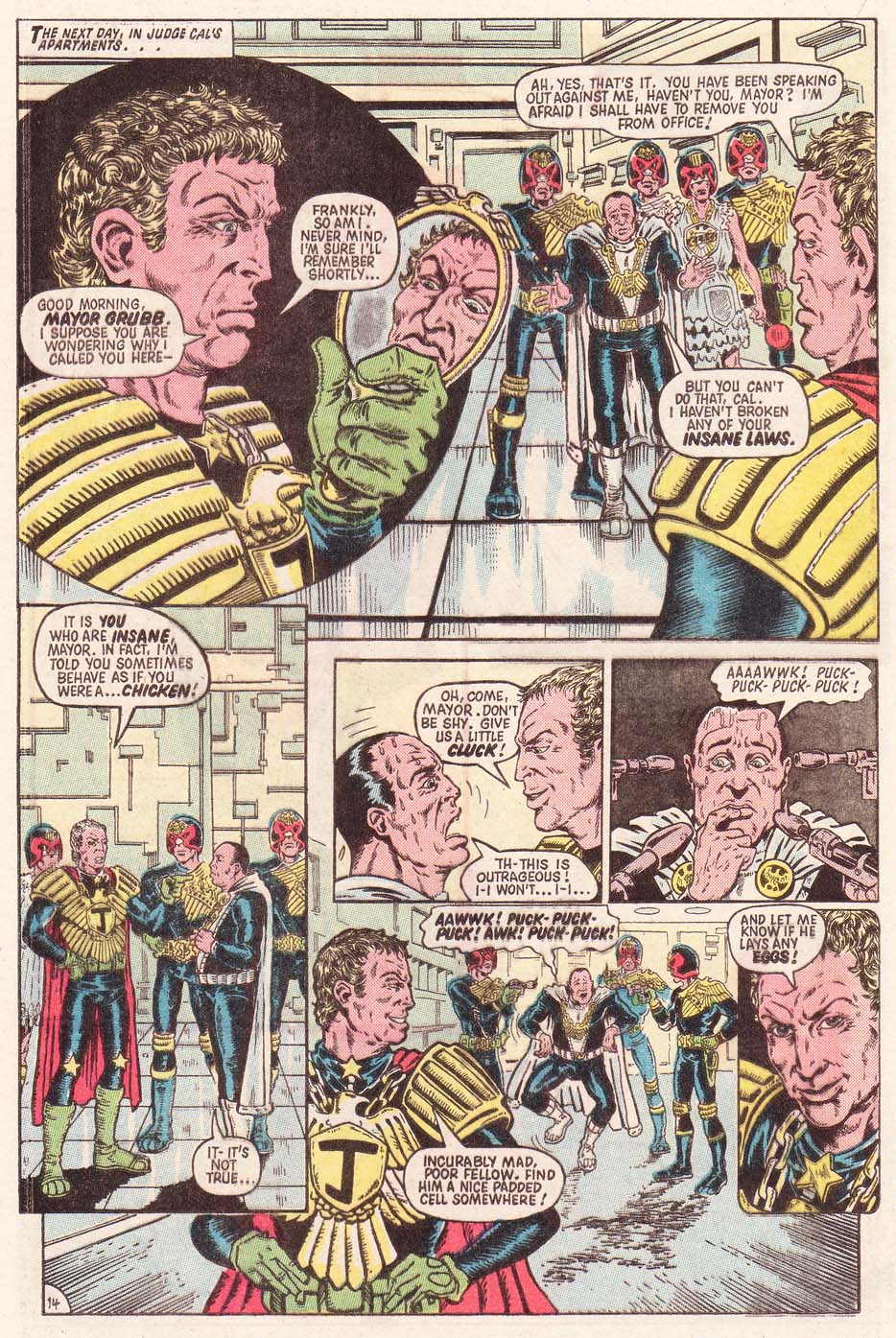 Read online Judge Dredd (1983) comic -  Issue #10 - 15