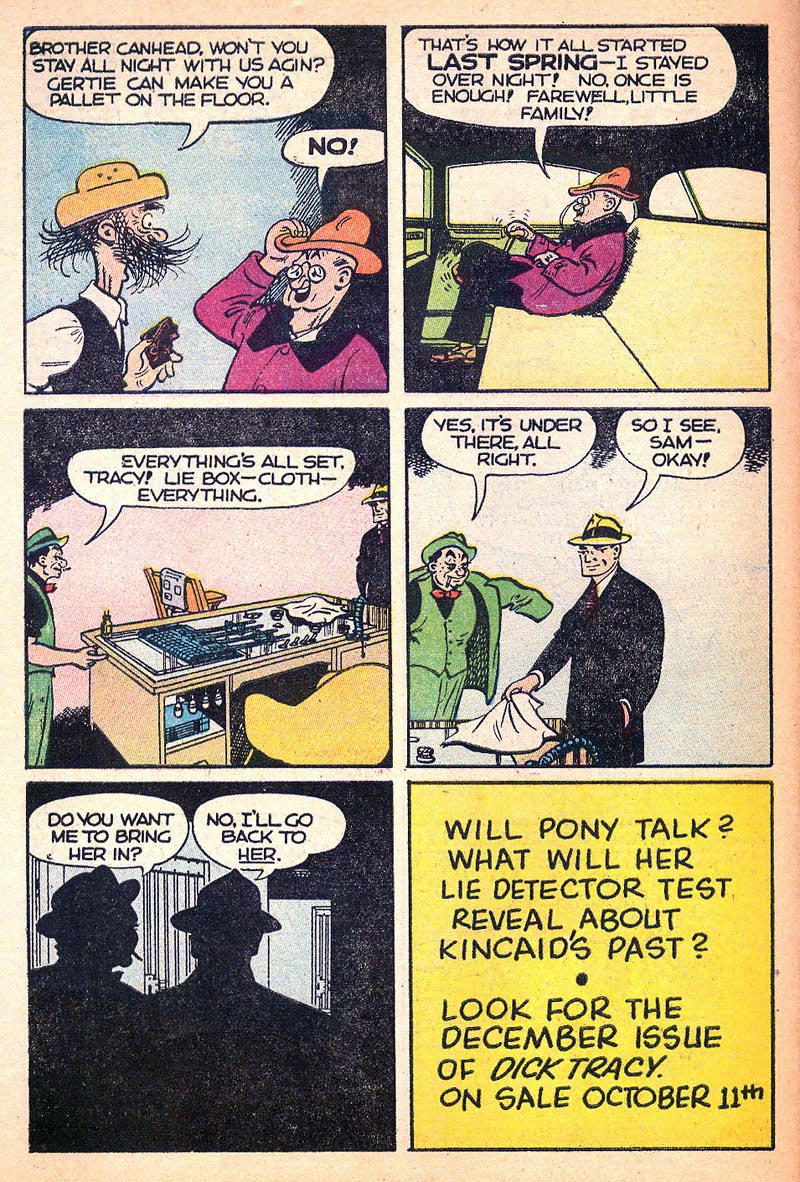 Read online Dick Tracy comic -  Issue #93 - 22