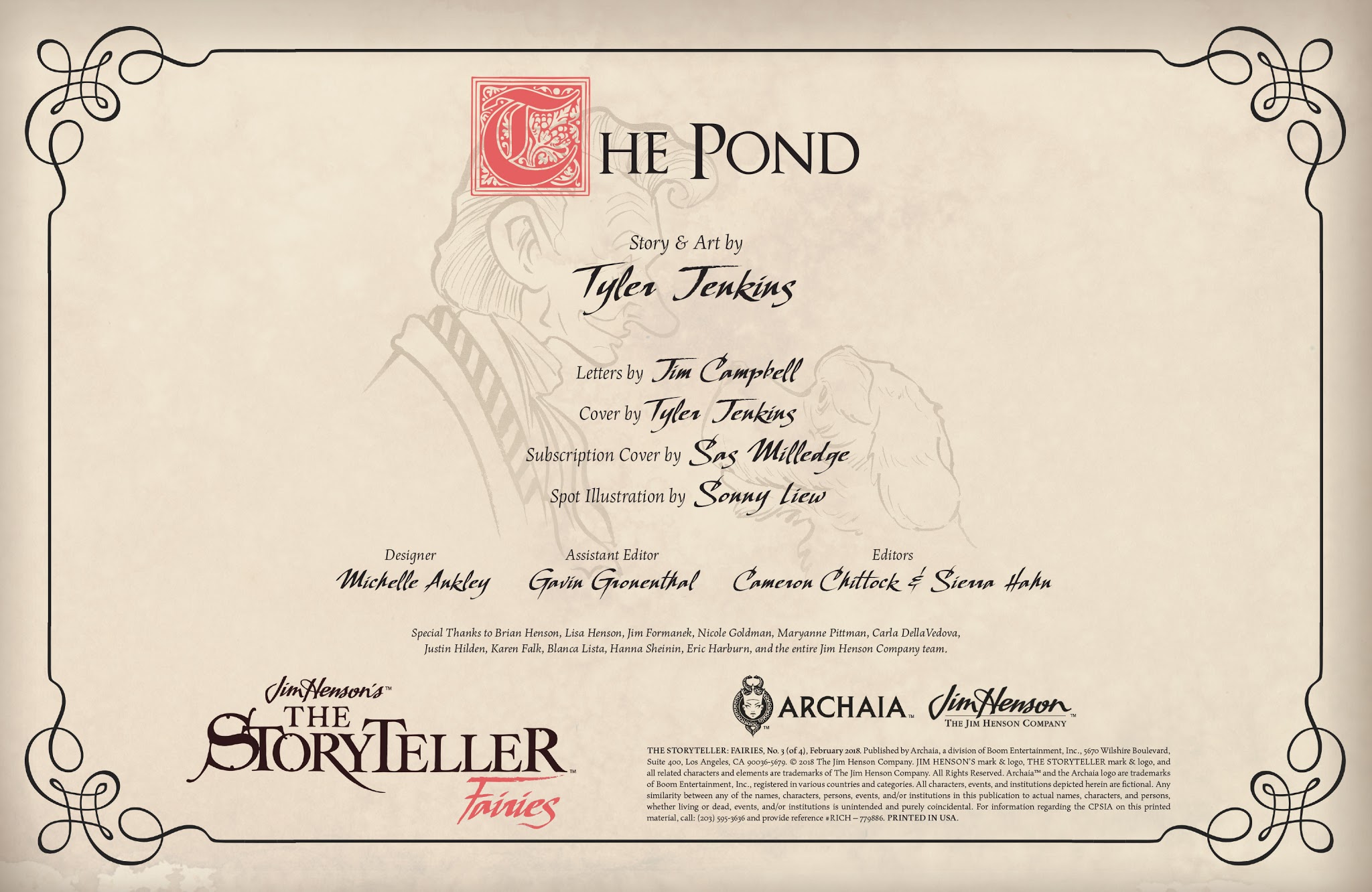 Read online The Storyteller: Fairies comic -  Issue #3 - 2