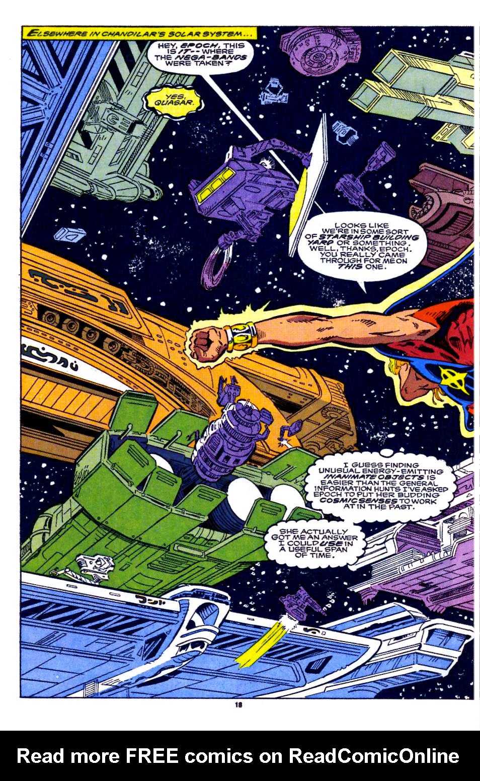 Read online Quasar comic -  Issue #33 - 15