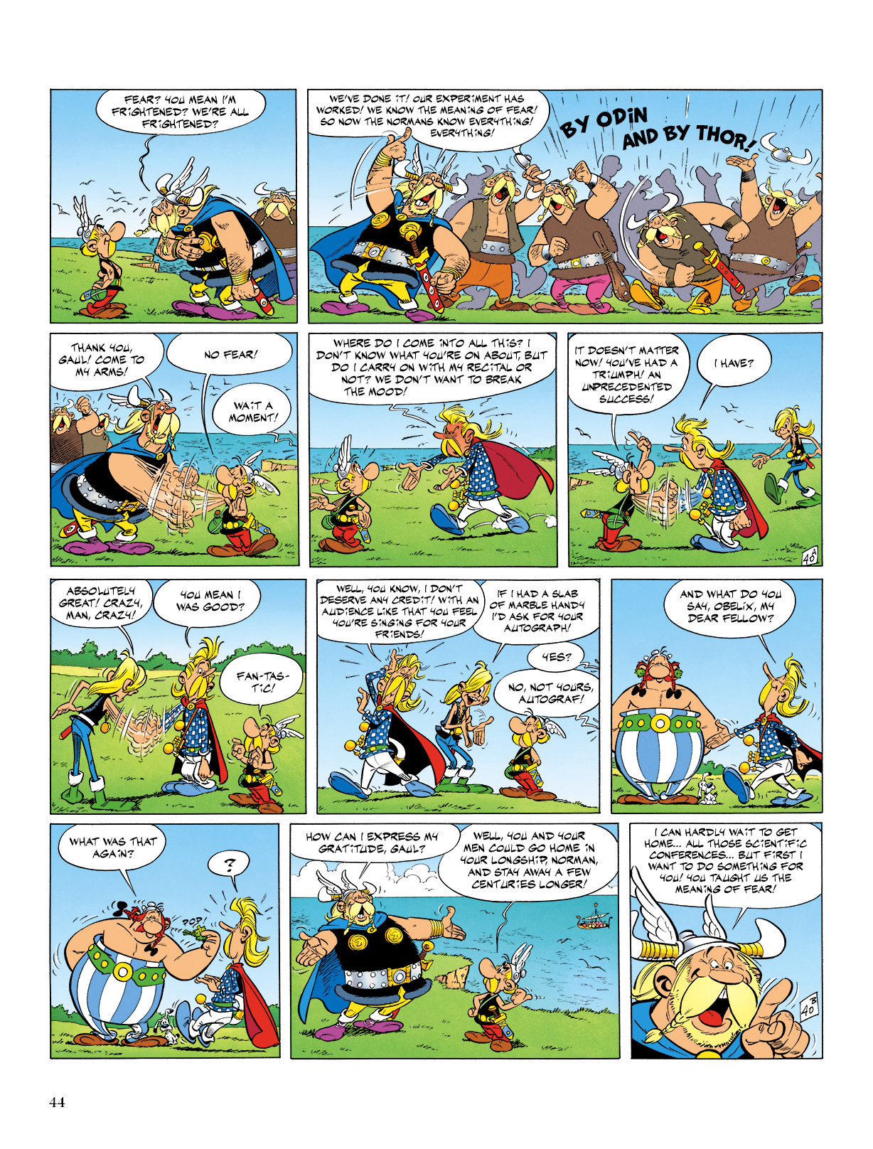 Read online Asterix comic -  Issue #9 - 45