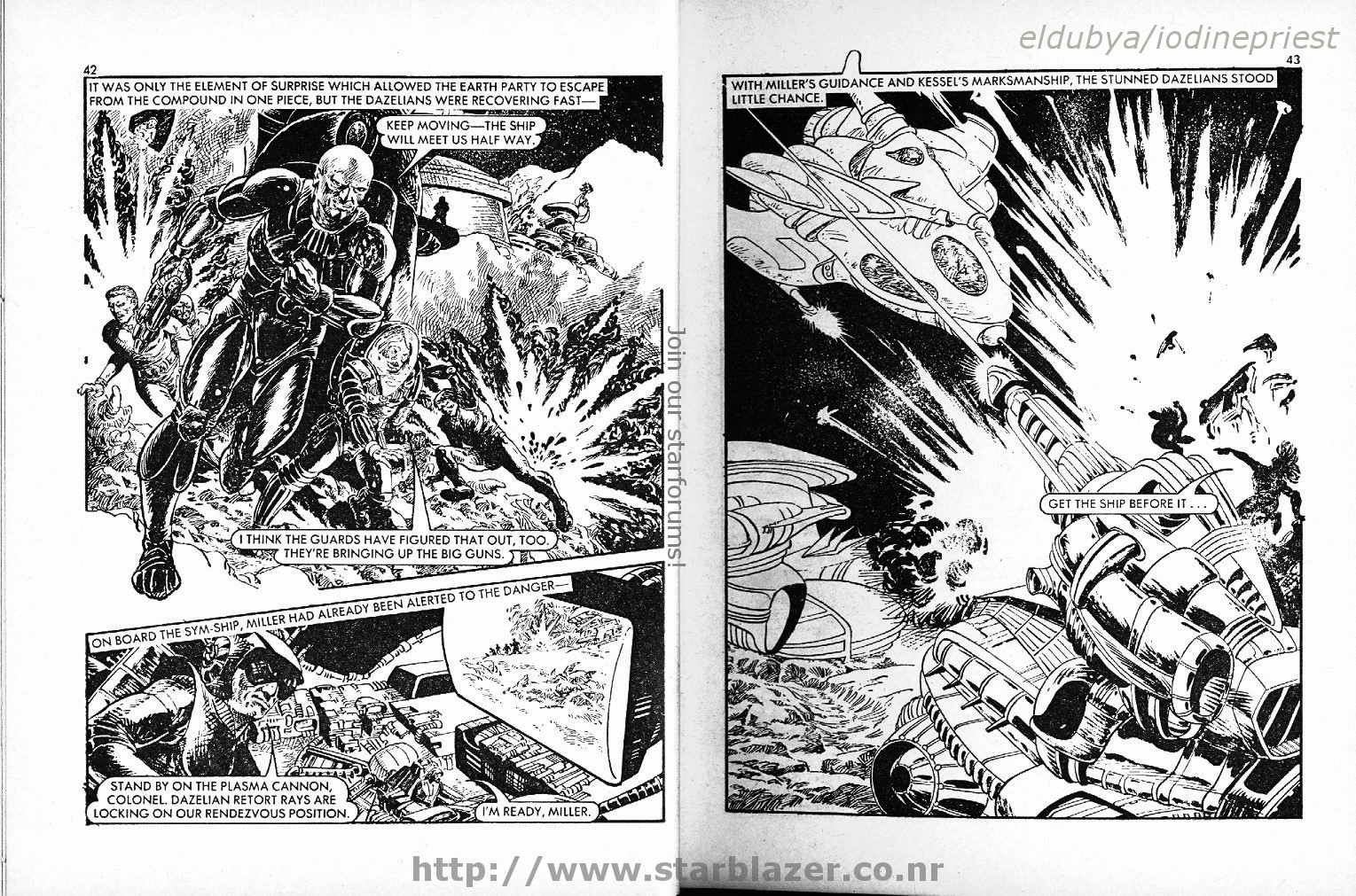 Read online Starblazer comic -  Issue #138 - 23