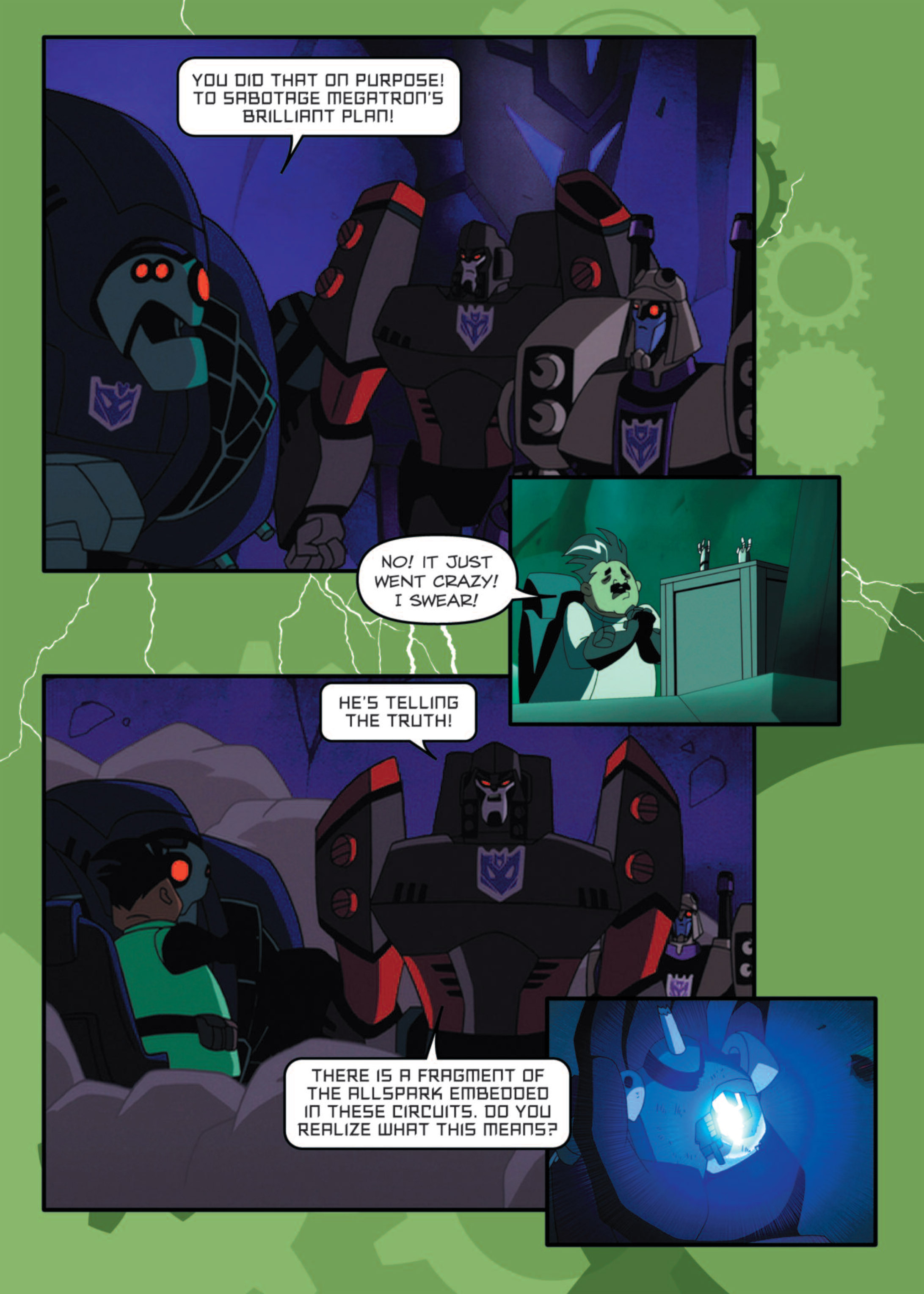 Read online Transformers Animated comic -  Issue #8 - 42