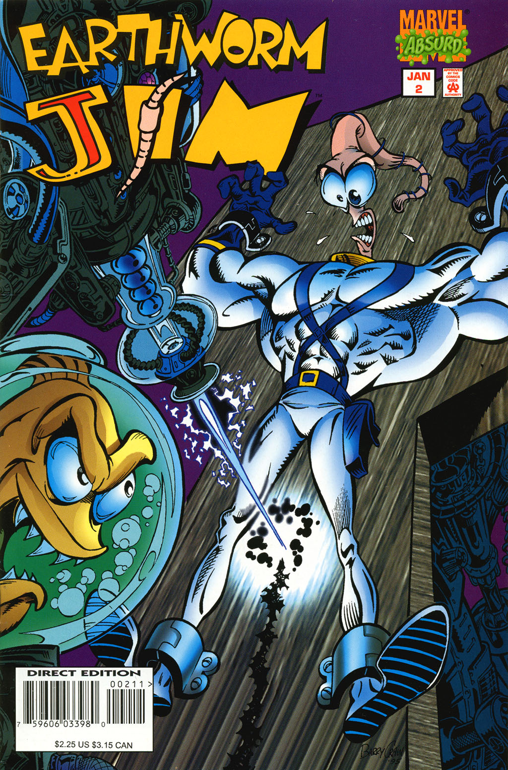 Earthworm Jim issue 2 - Page 1
