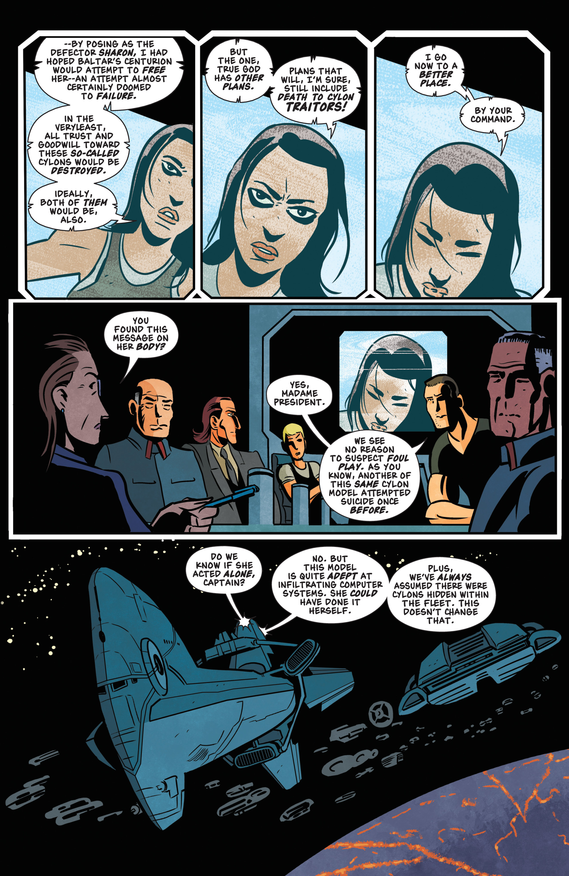 Read online Battlestar Galactica: Gods and Monsters comic -  Issue #4 - 4
