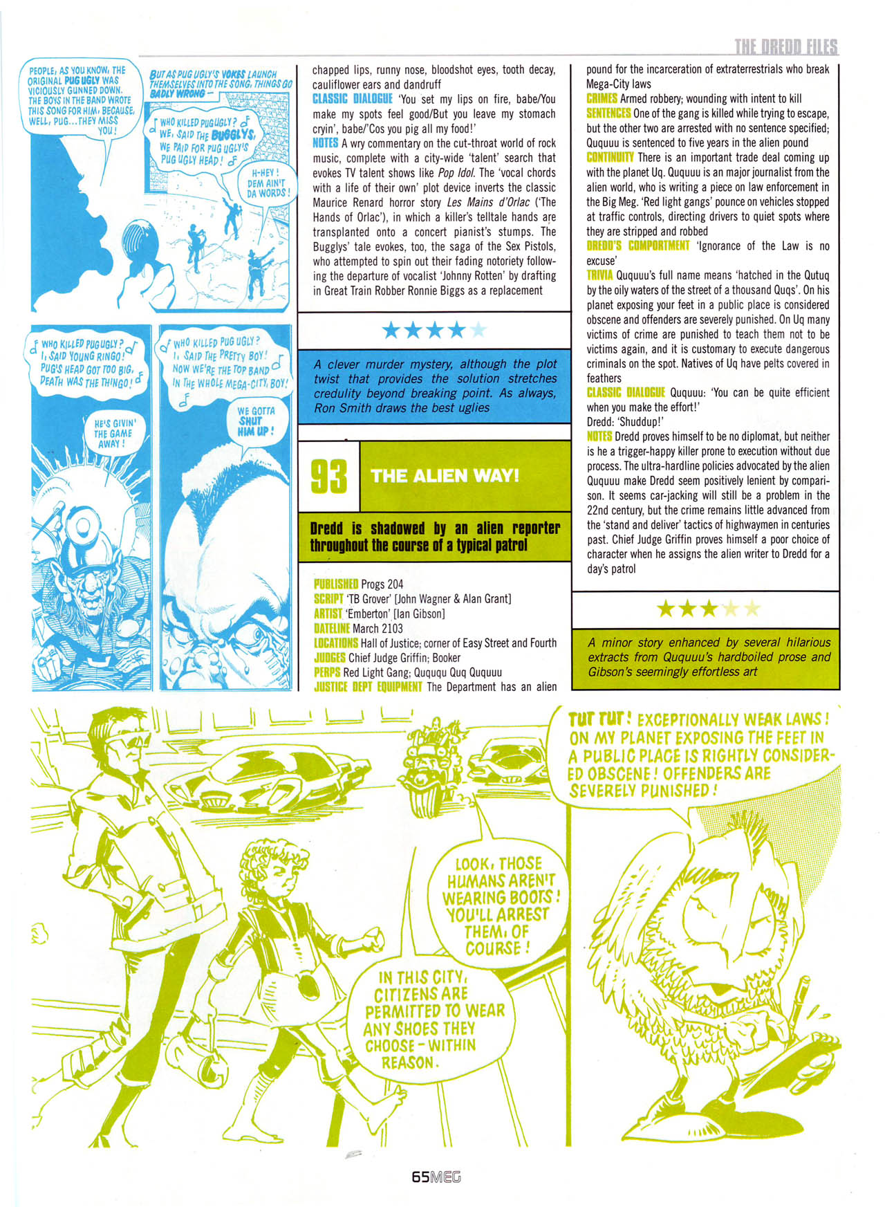 Read online Judge Dredd Megazine (Vol. 5) comic -  Issue #236 - 65