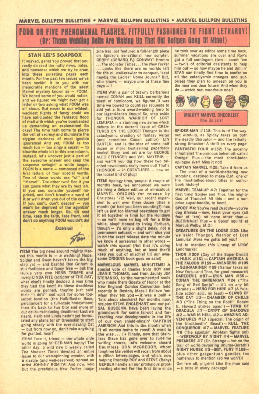 Read online Kull, the Conqueror (1971) comic -  Issue #7 - 22
