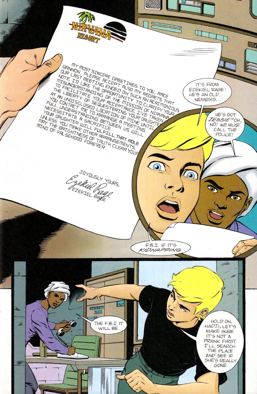 Read online The Real Adventures of Jonny Quest comic -  Issue #9 - 15