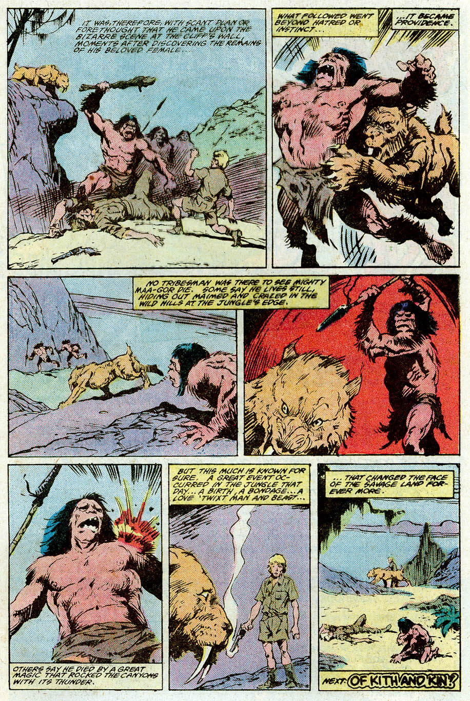 Read online Ka-Zar the Savage comic -  Issue #15 - 31