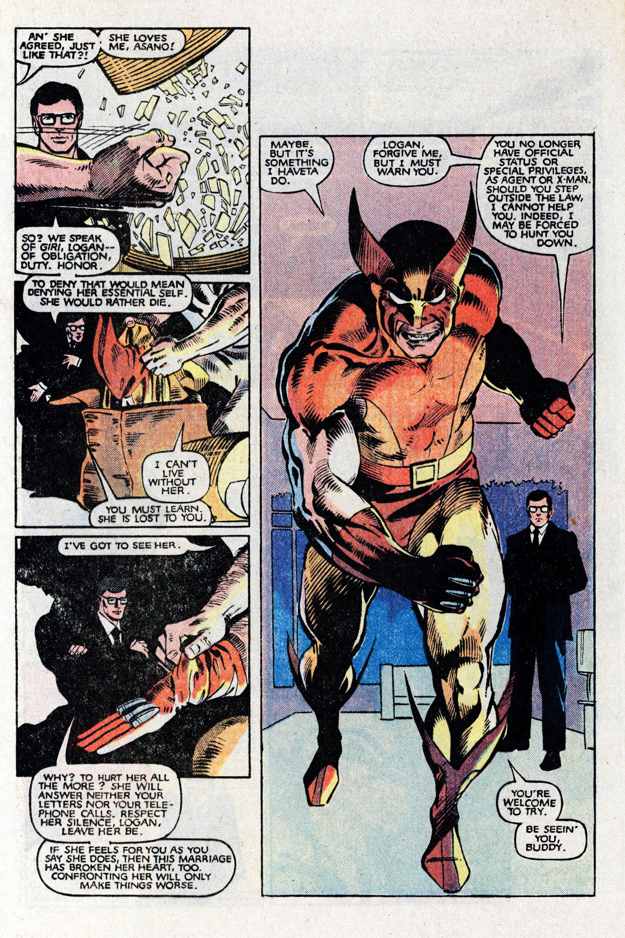 Read online Wolverine (1982) comic -  Issue #1 - 12