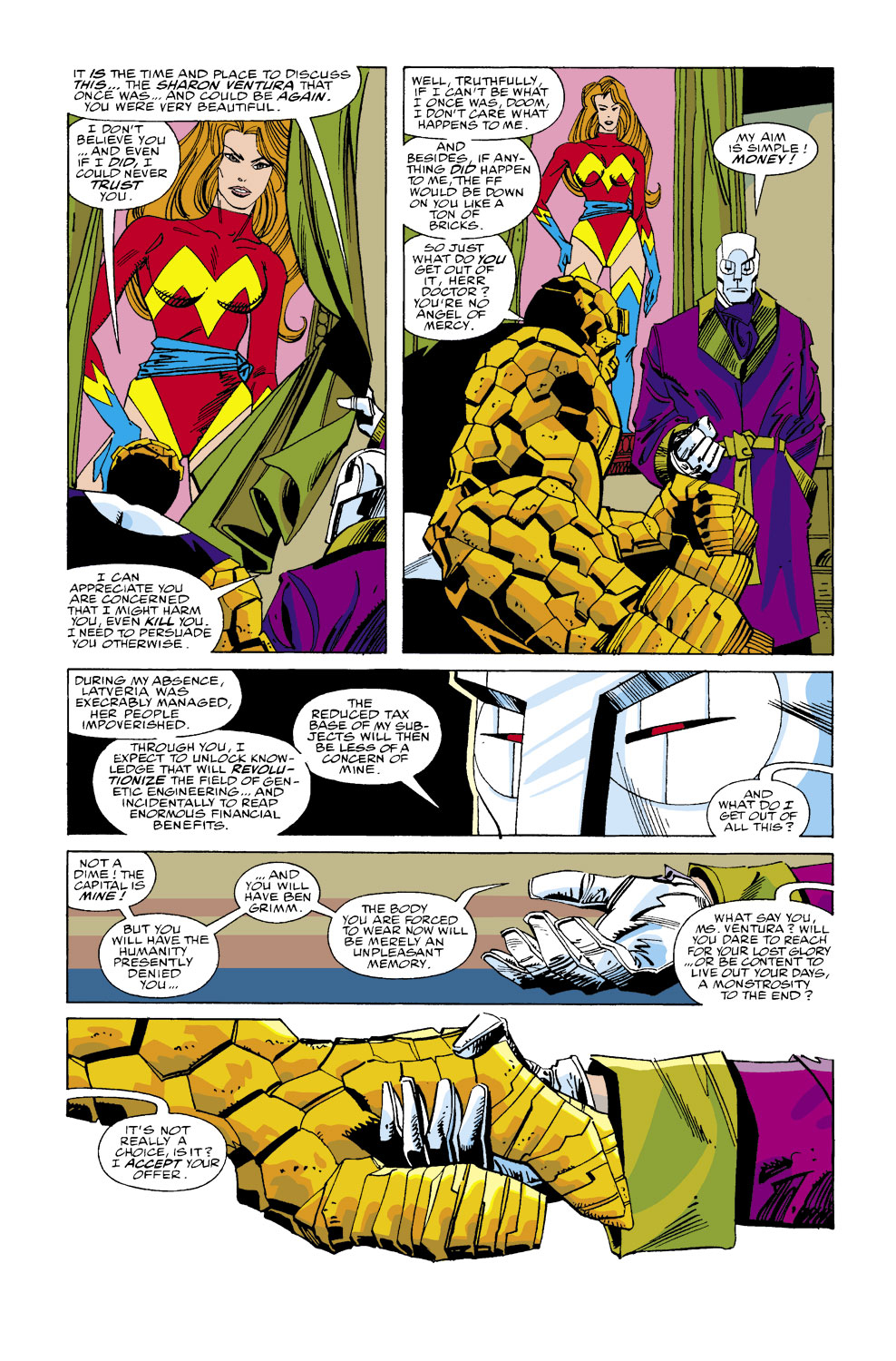 Read online Fantastic Four (1961) comic -  Issue #350 - 17