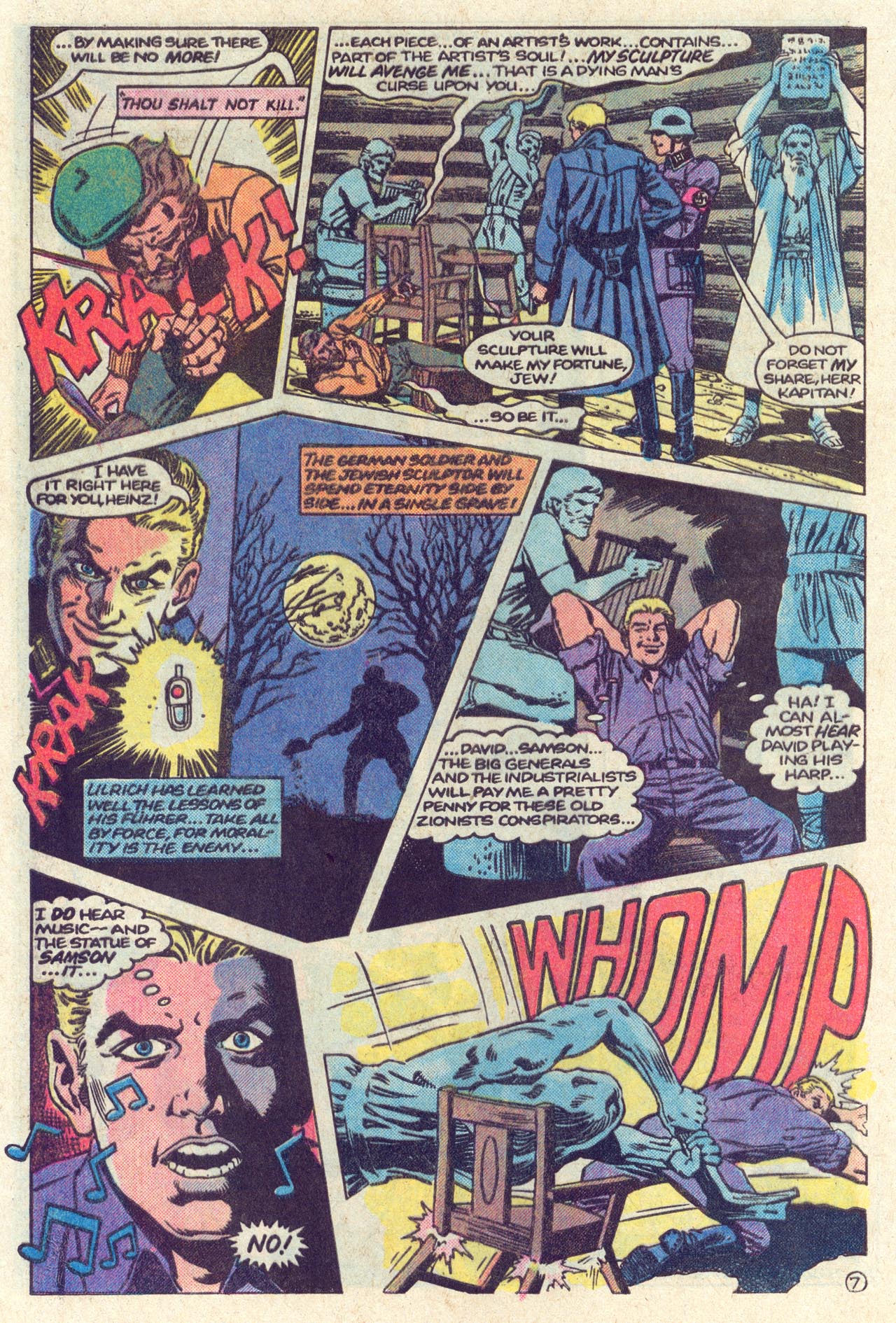 Read online Weird War Tales (1971) comic -  Issue #123 - 32
