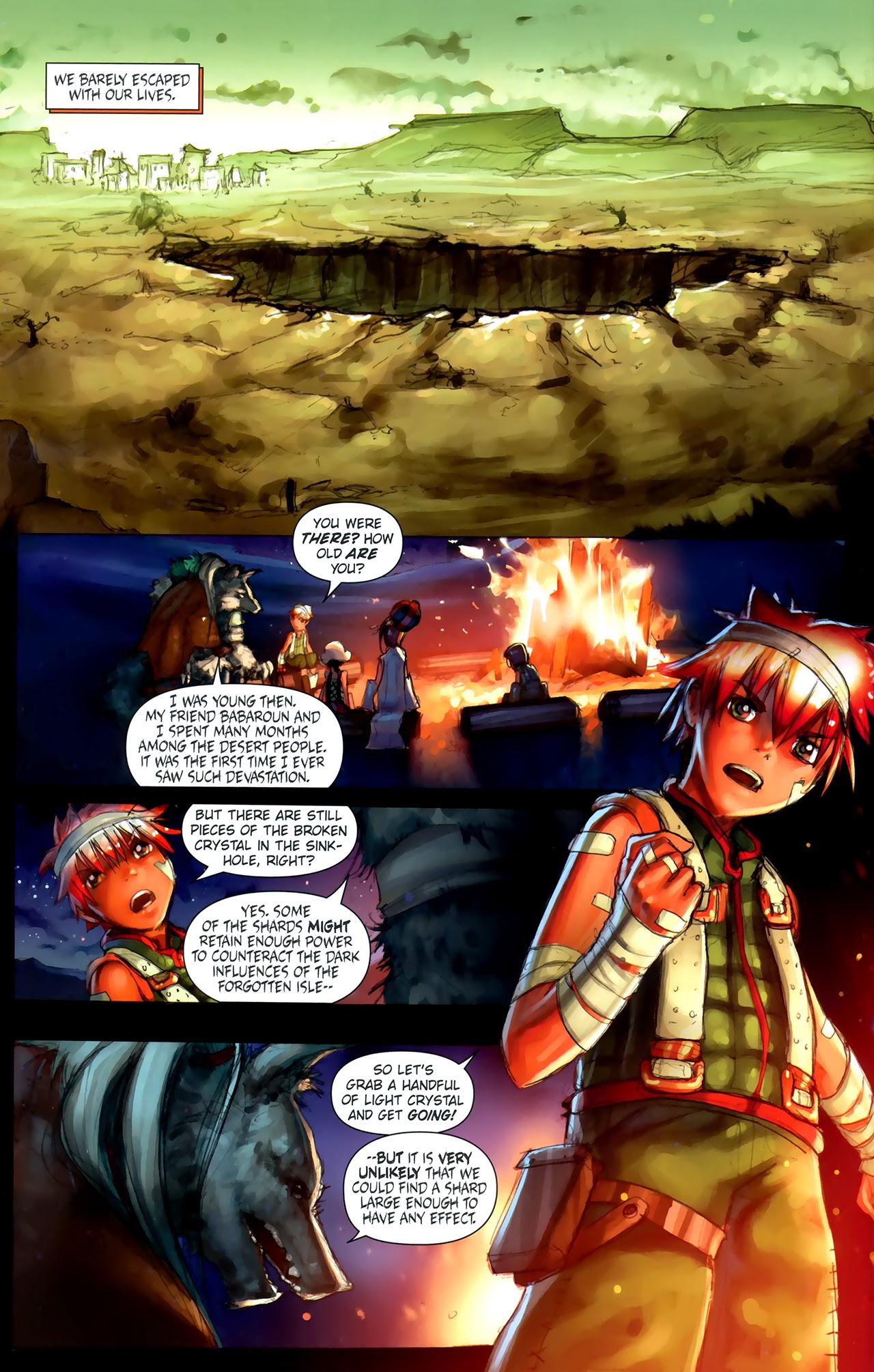 Read online Sky Pirates Of Neo Terra comic -  Issue #2 - 10