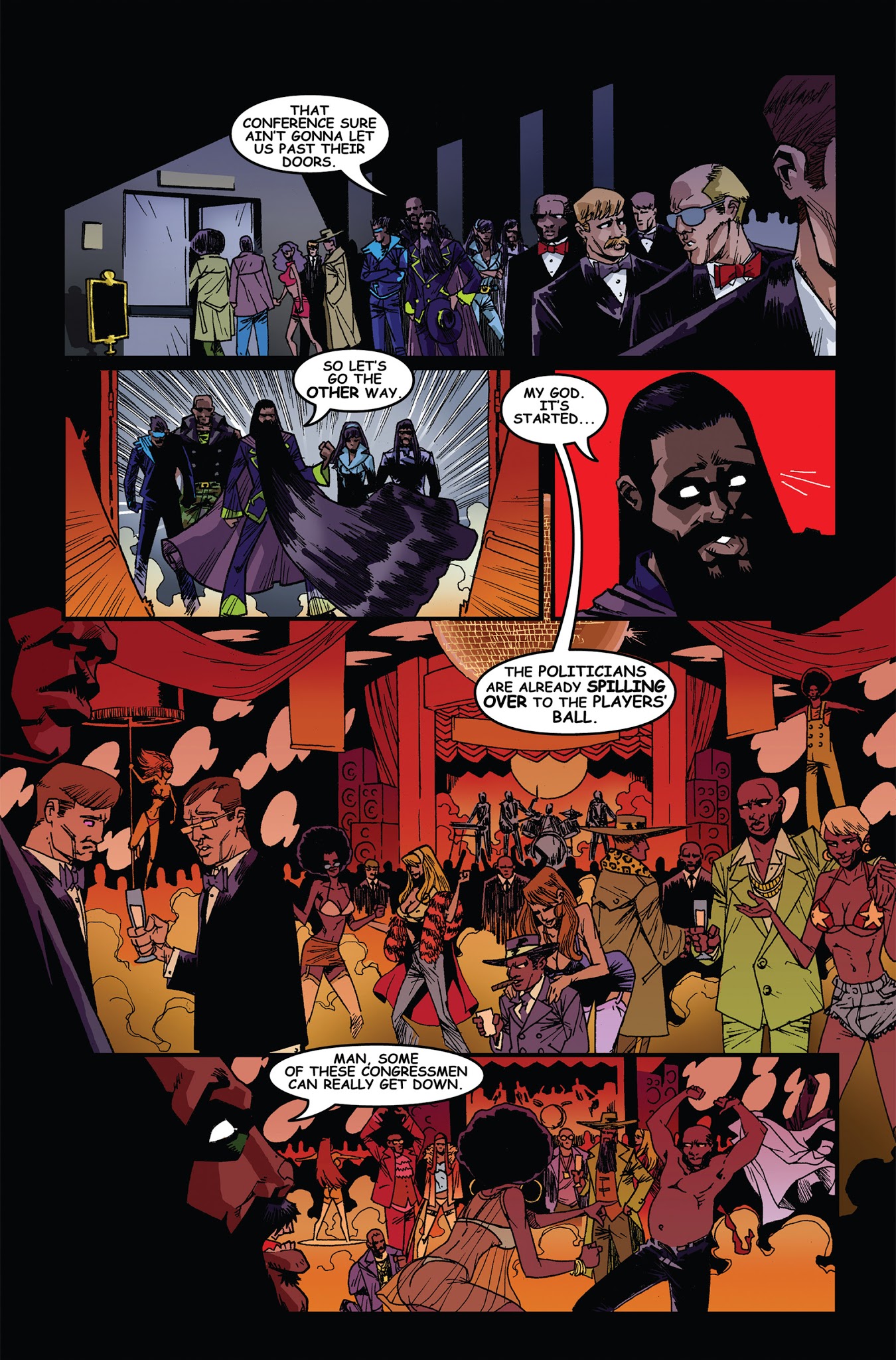 Read online Return of the Super Pimps comic -  Issue #6 - 8