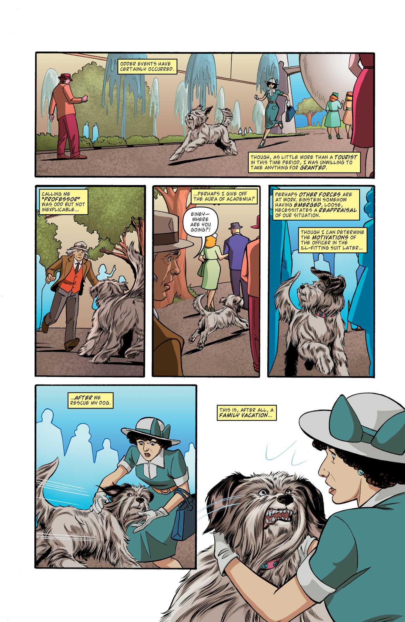 Read online Back to the Future: Tales from the Time Train comic -  Issue #3 - 9